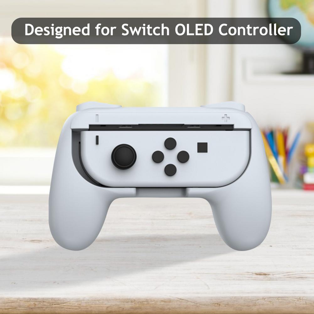 Nintendo Switch OLED Joy-Con ergonomiska handkontroller, Svart