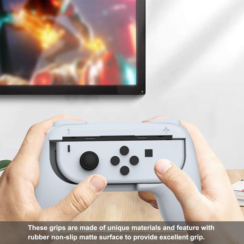 Nintendo Switch OLED Joy-Con ergonomiska handkontroller, Svart
