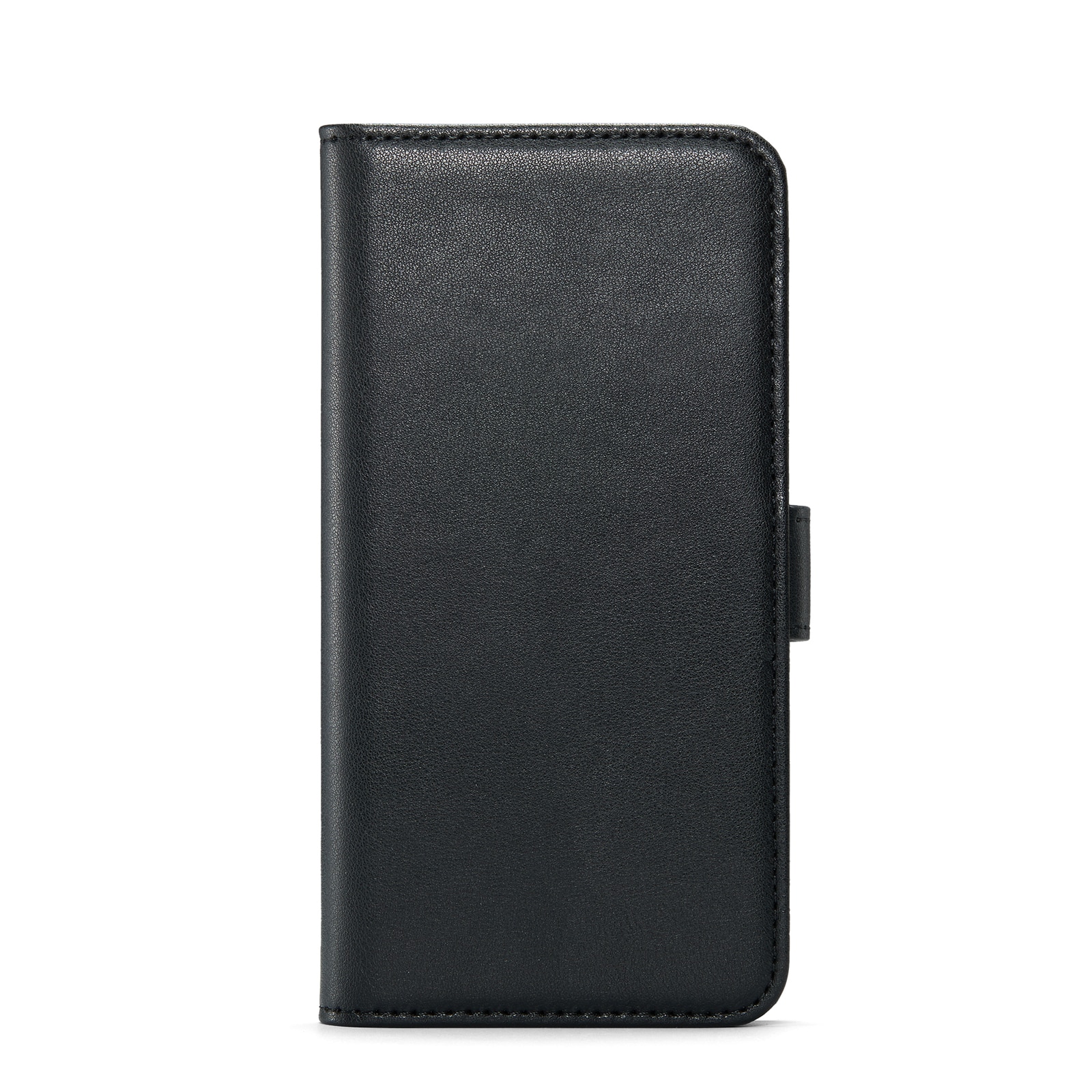 iPhone 17 Plånboksfodral i Äkta Läder, Svart