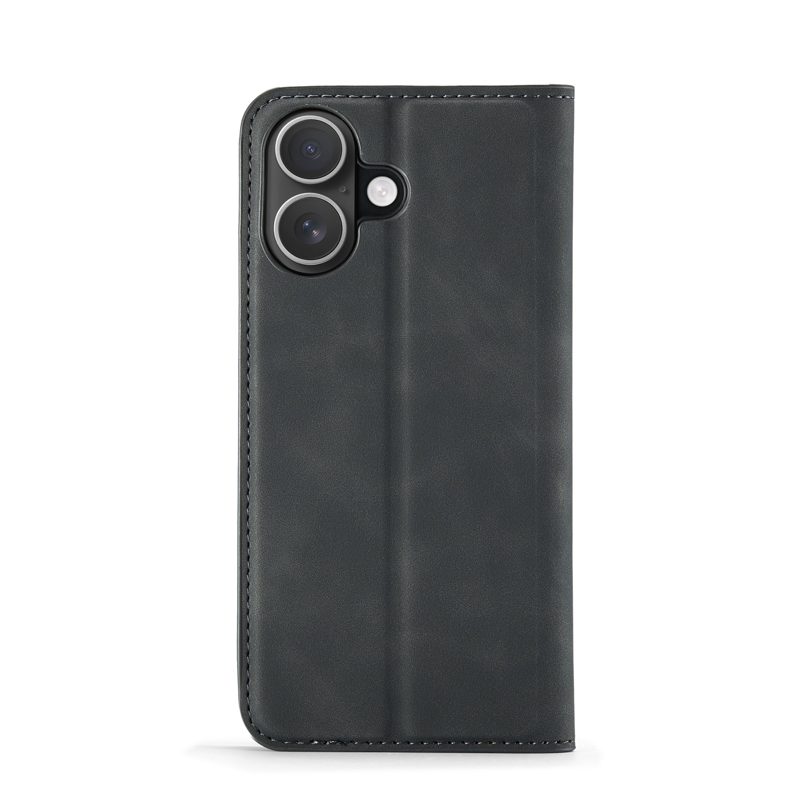 iPhone 17 Slimmat fodral med kortfack, Svart