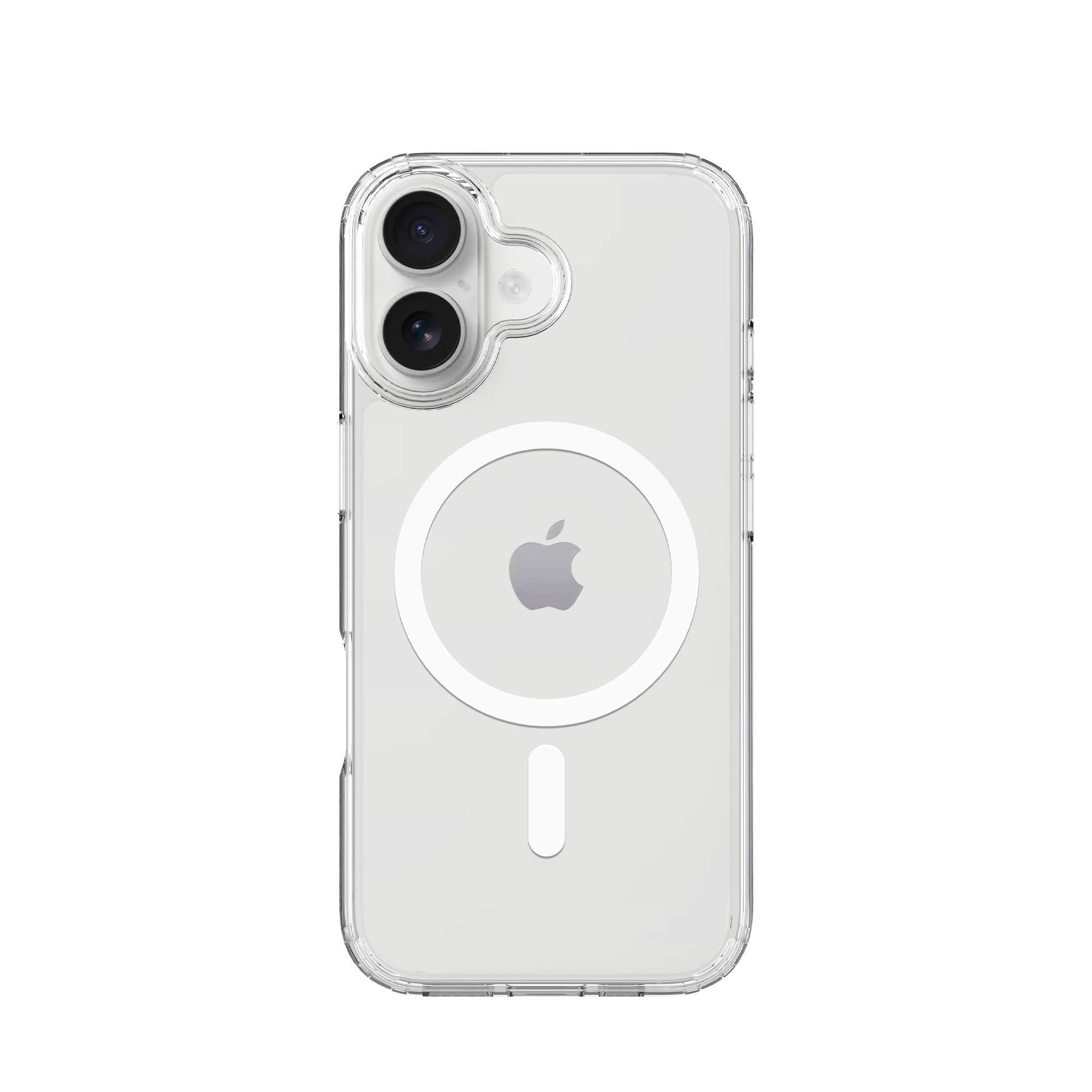 iPhone 17 MagSafe Hybrid-skal, Genomskinlig