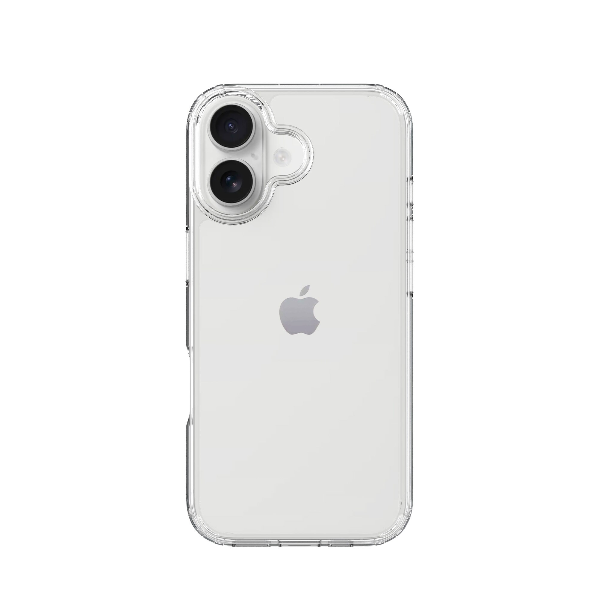 iPhone 17 Crystal Hybrid-skal, Genomskinlig