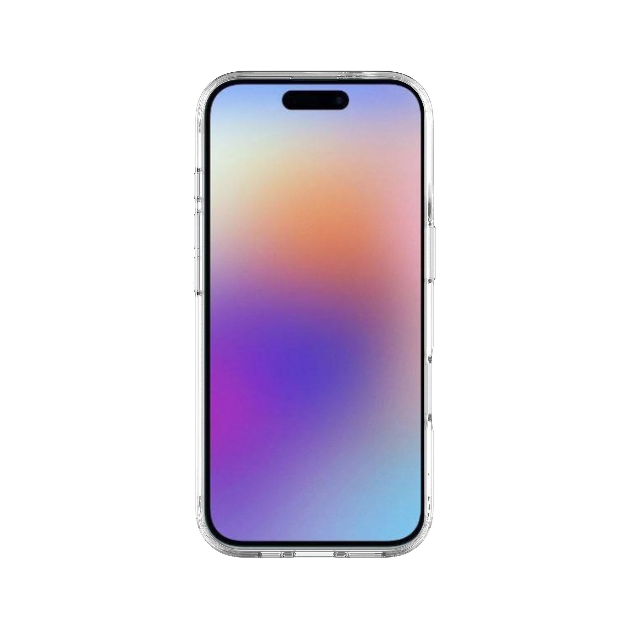 iPhone 17 Crystal Hybrid-skal, Genomskinlig
