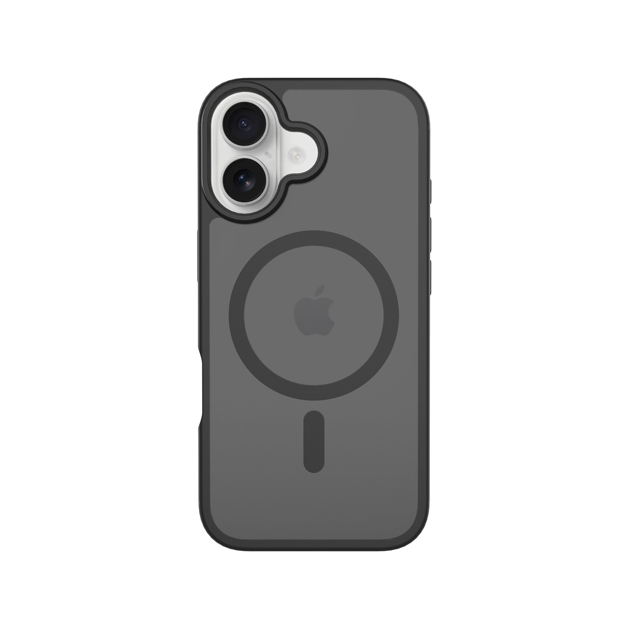 iPhone 17 Hybrid-skal Magnetisk, Frosted Black