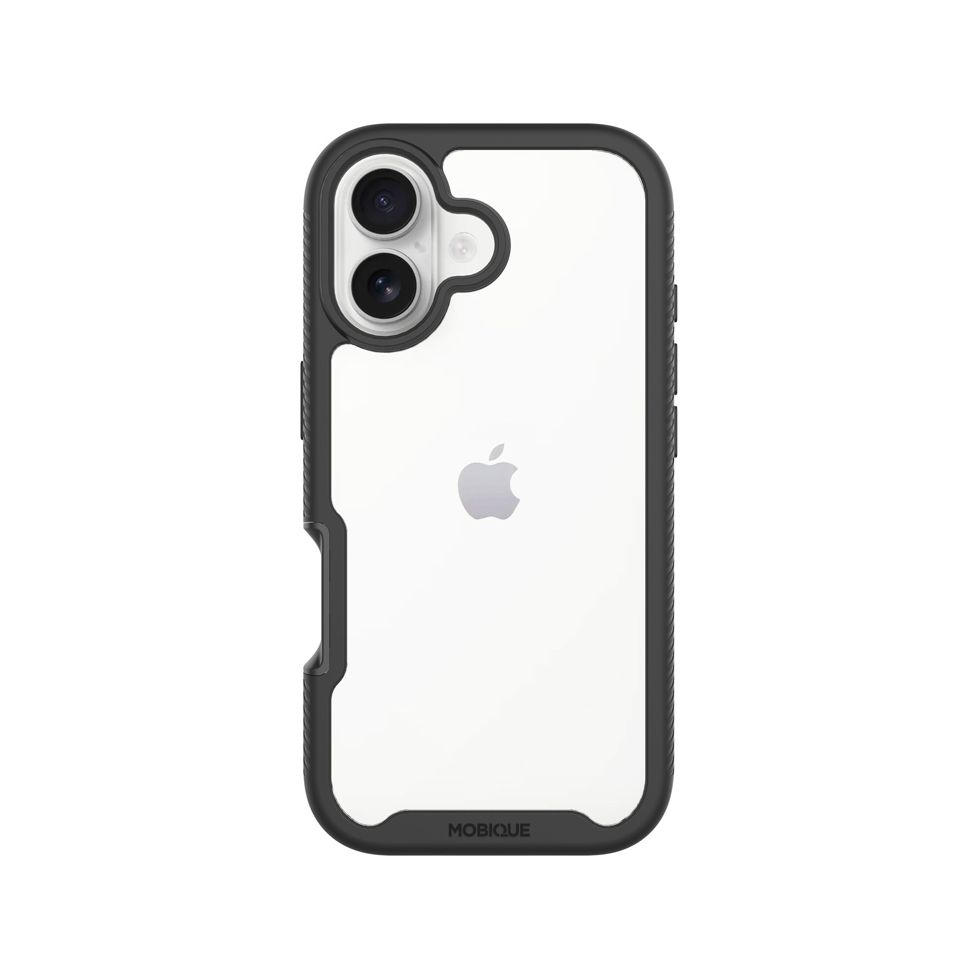iPhone 17 Mobilskal Full Protection, Svart/transparent