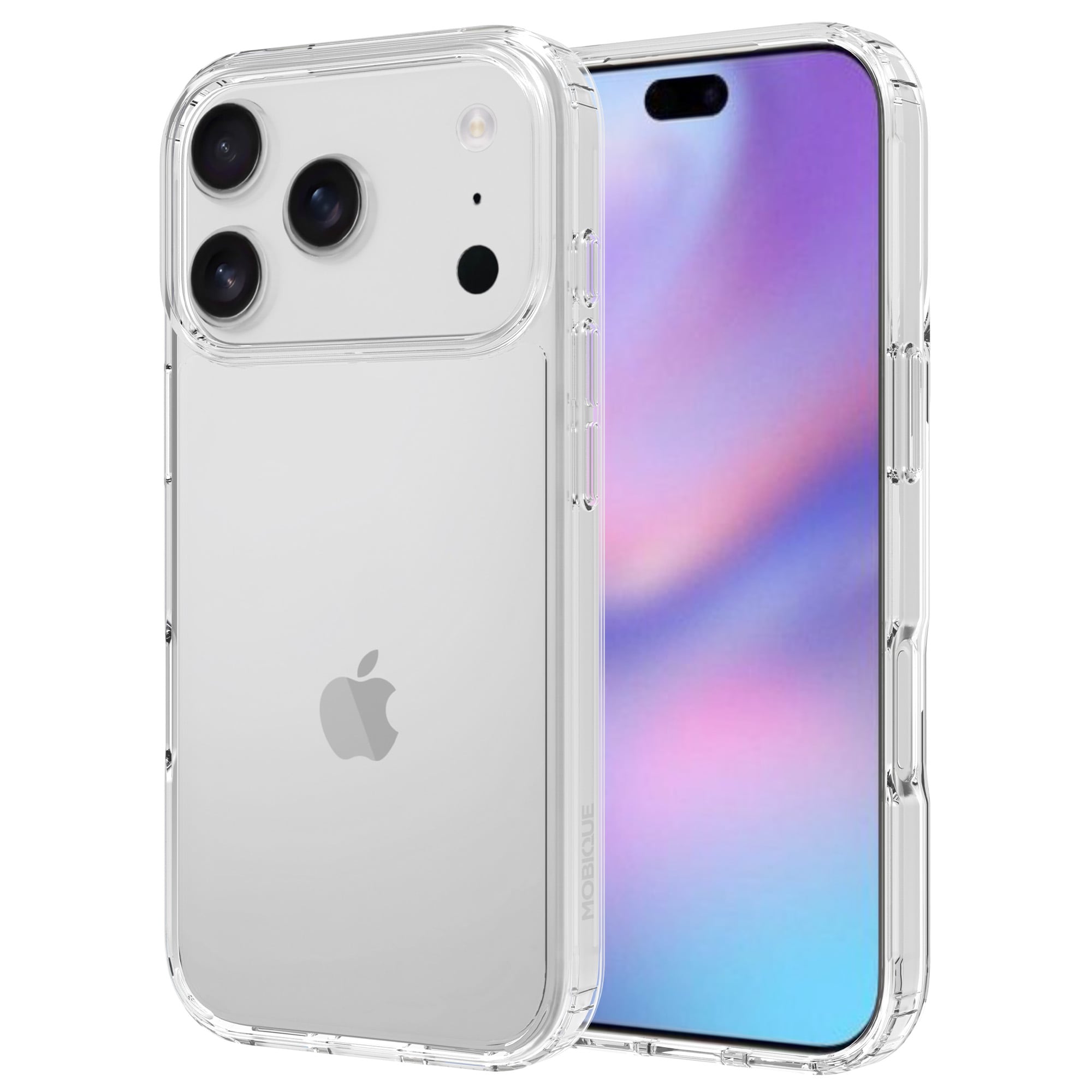 iPhone 17 Pro Max Crystal Hybrid-skal, Genomskinlig