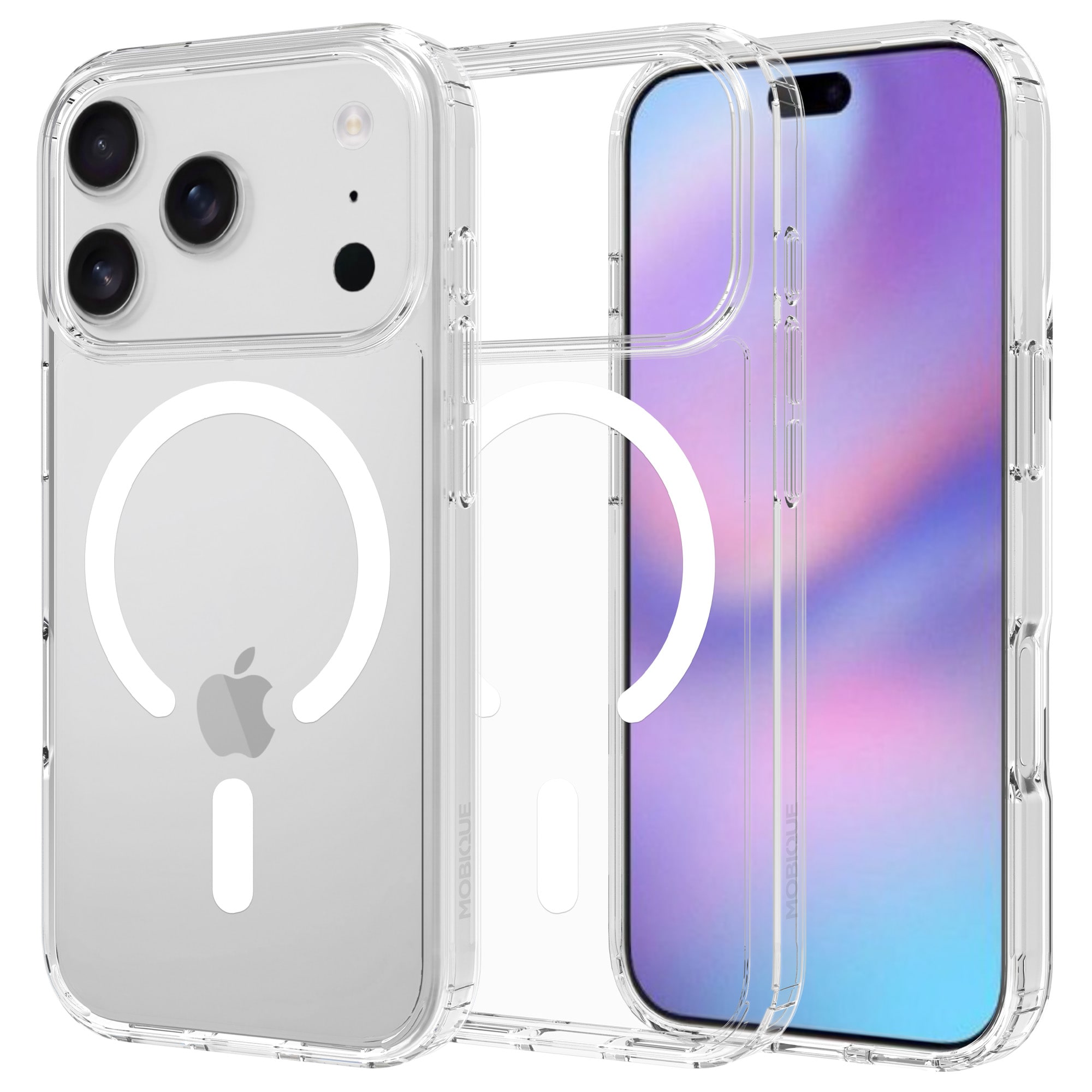 iPhone 17 Pro MagSafe Hybrid-skal, Genomskinlig
