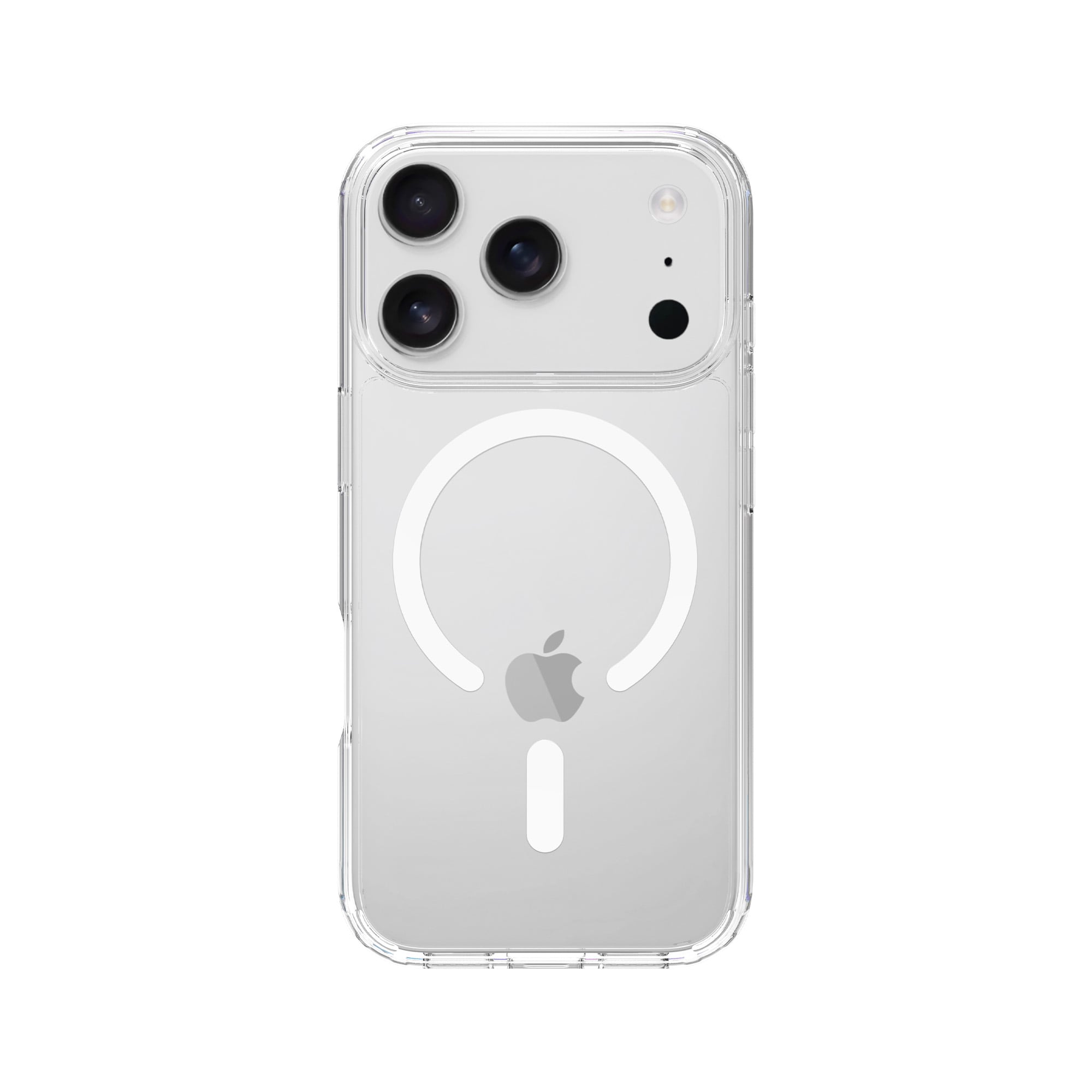 iPhone 17 Pro Max MagSafe Hybrid-skal, Genomskinlig
