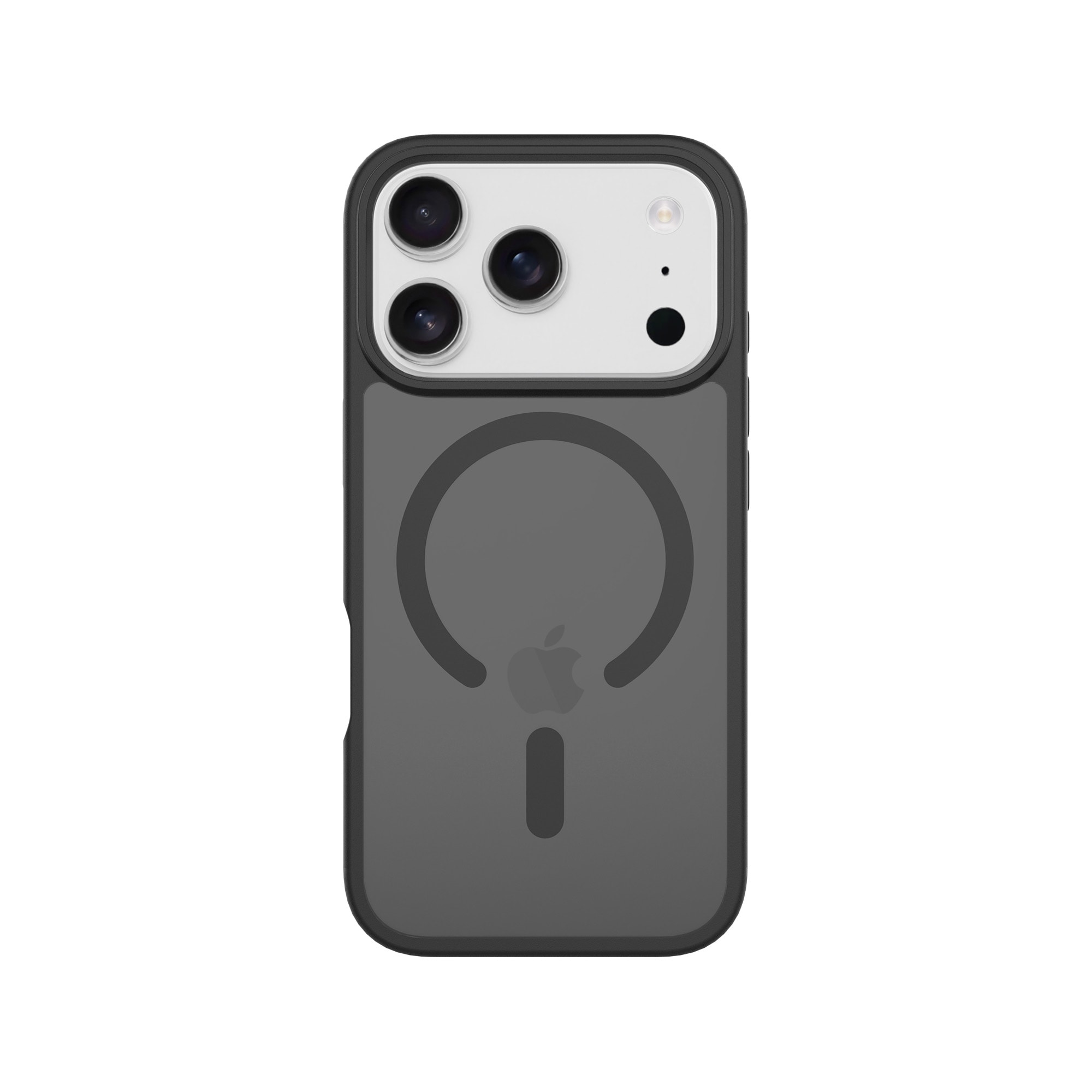 iPhone 17 Pro Hybrid-skal Magnetisk, Frosted Black