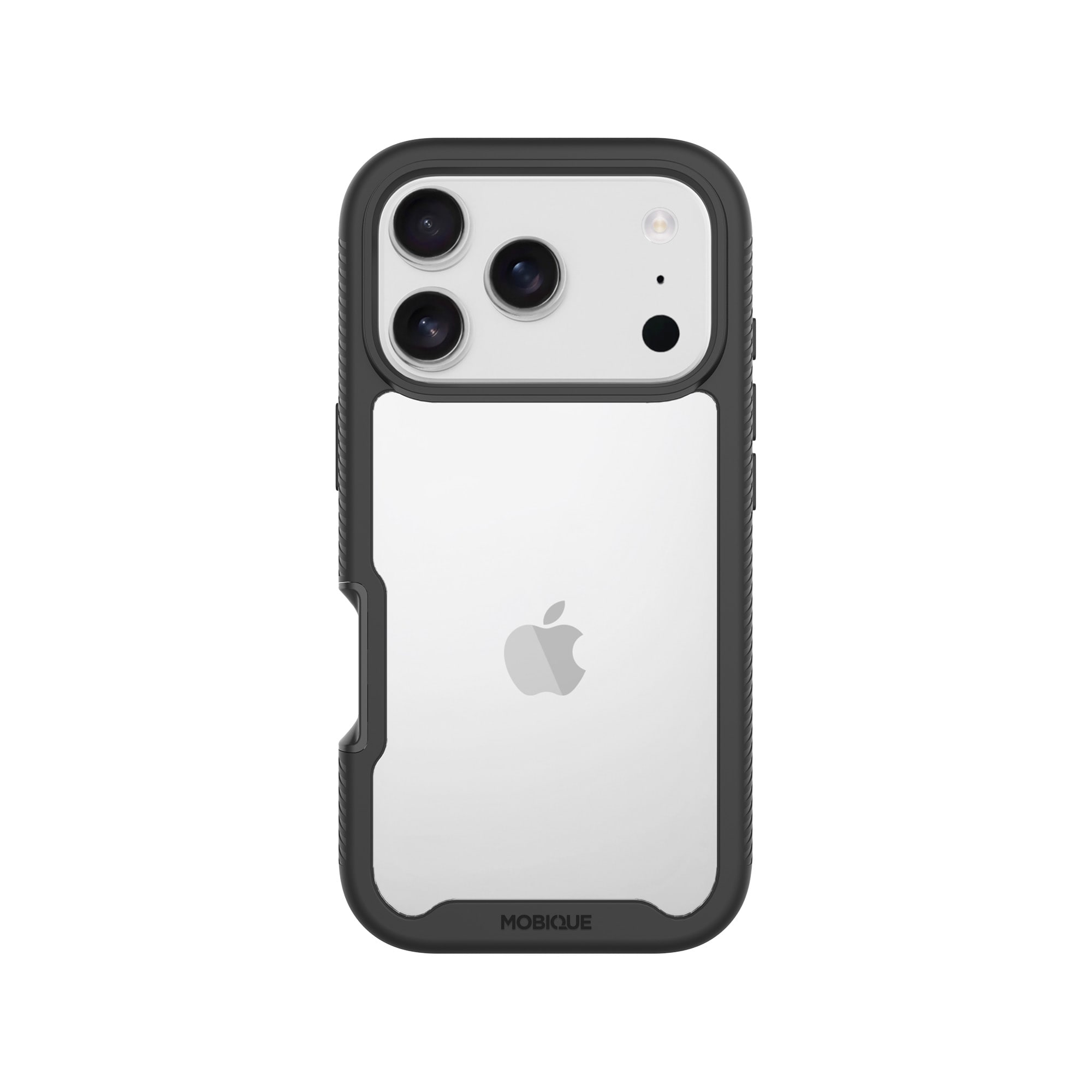 iPhone 17 Pro Mobilskal Full Protection, Svart/transparent