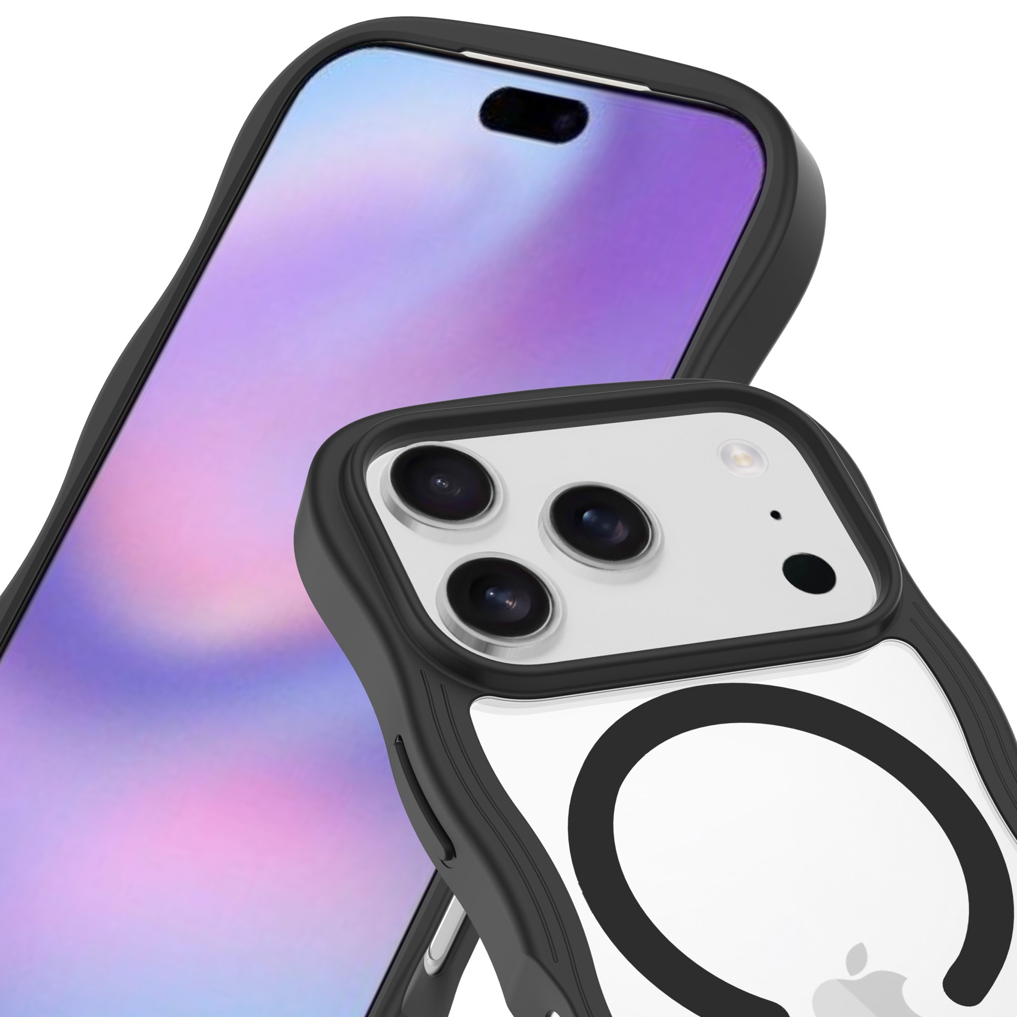 iPhone 17 Pro The Wave Magnetic Case Svart