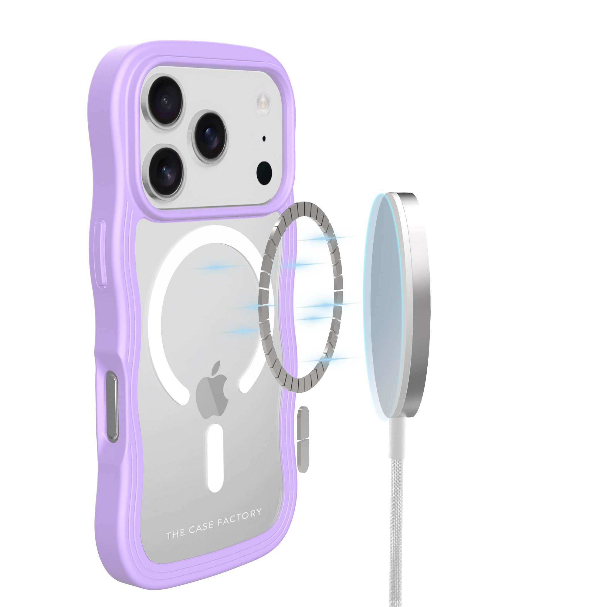 iPhone 17 Pro The Wave Magnetic Case Lila