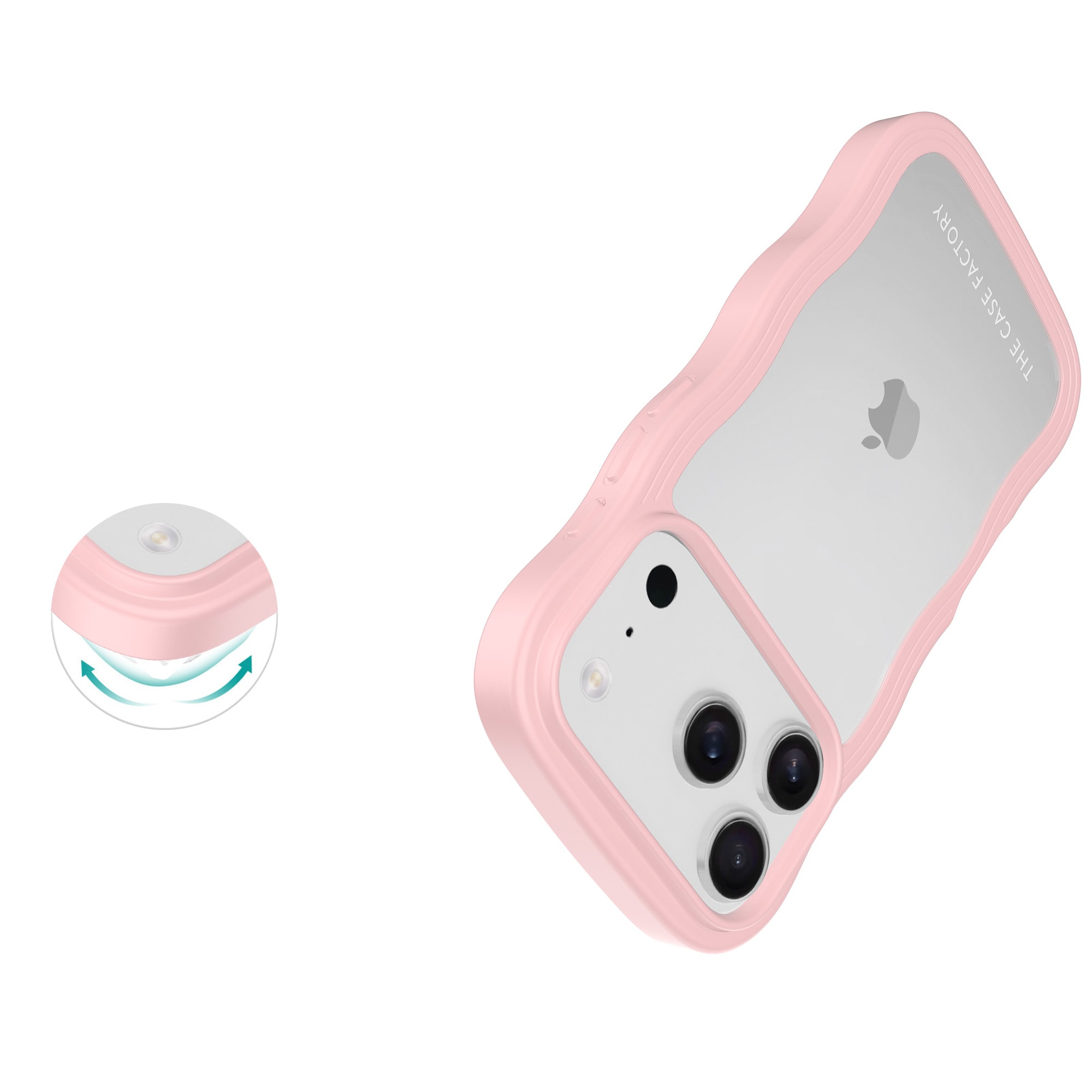 iPhone 17 Pro The Wave Case, Rosa