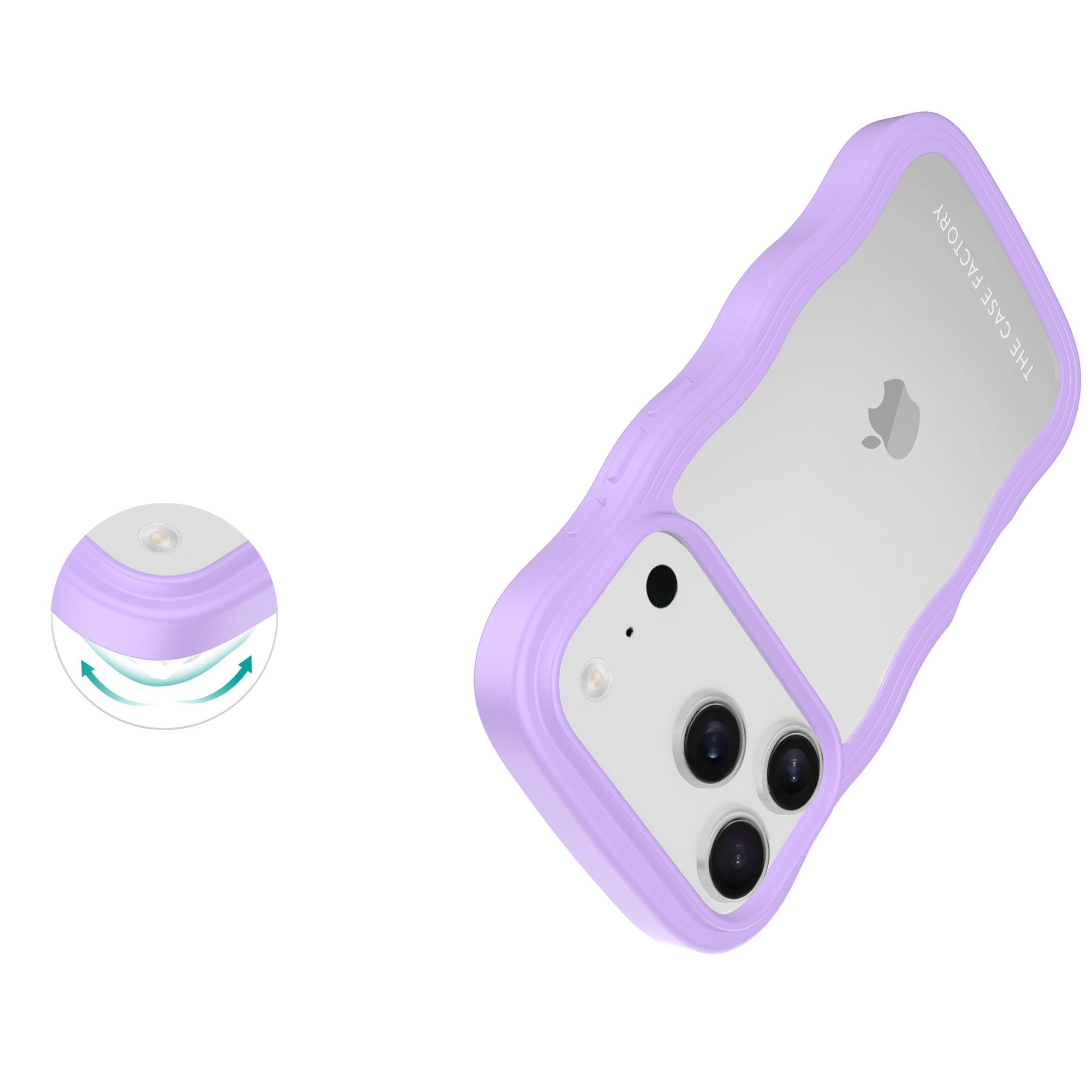 iPhone 17 Pro The Wave Case, Lila