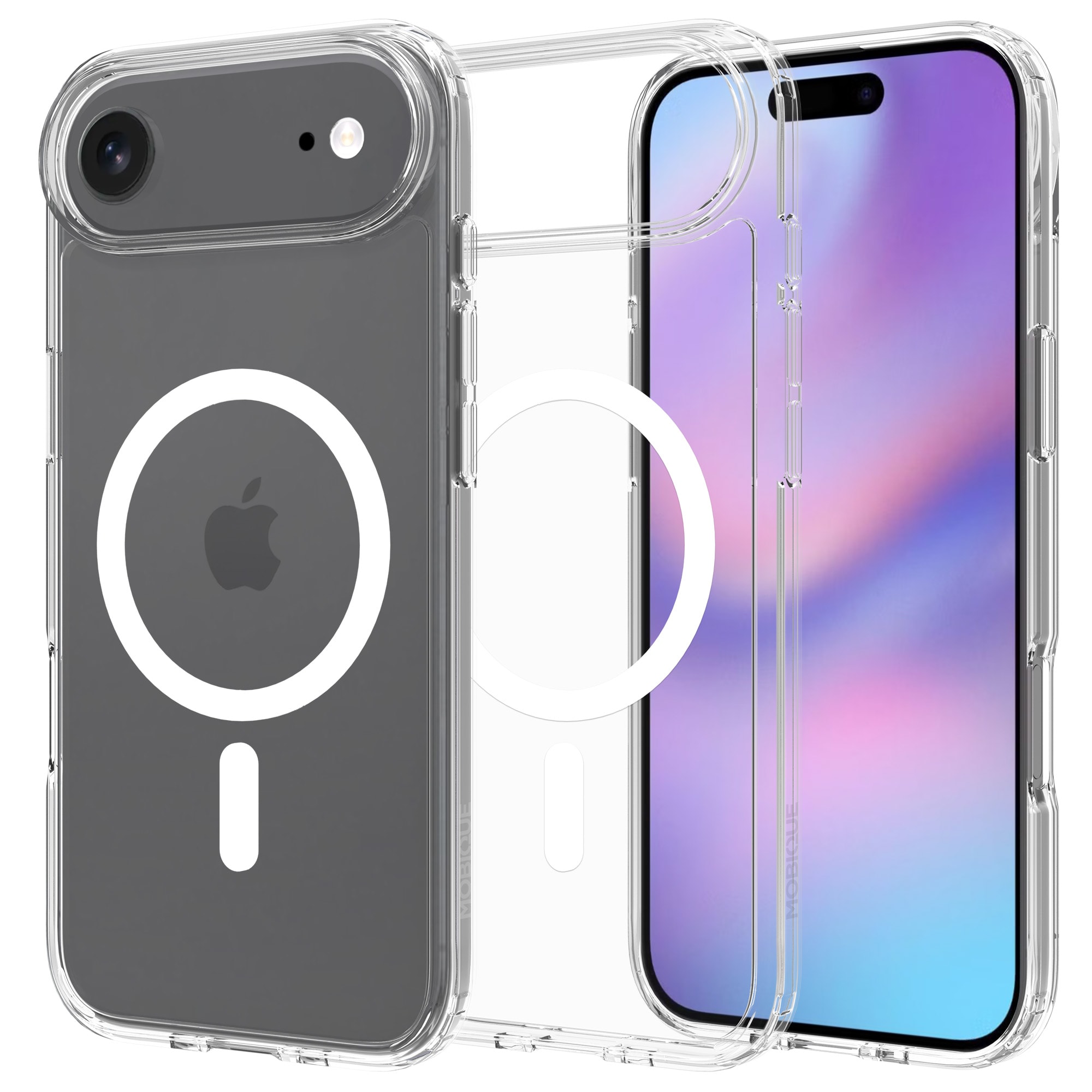 iPhone 17 Air MagSafe Hybrid-skal, Genomskinlig