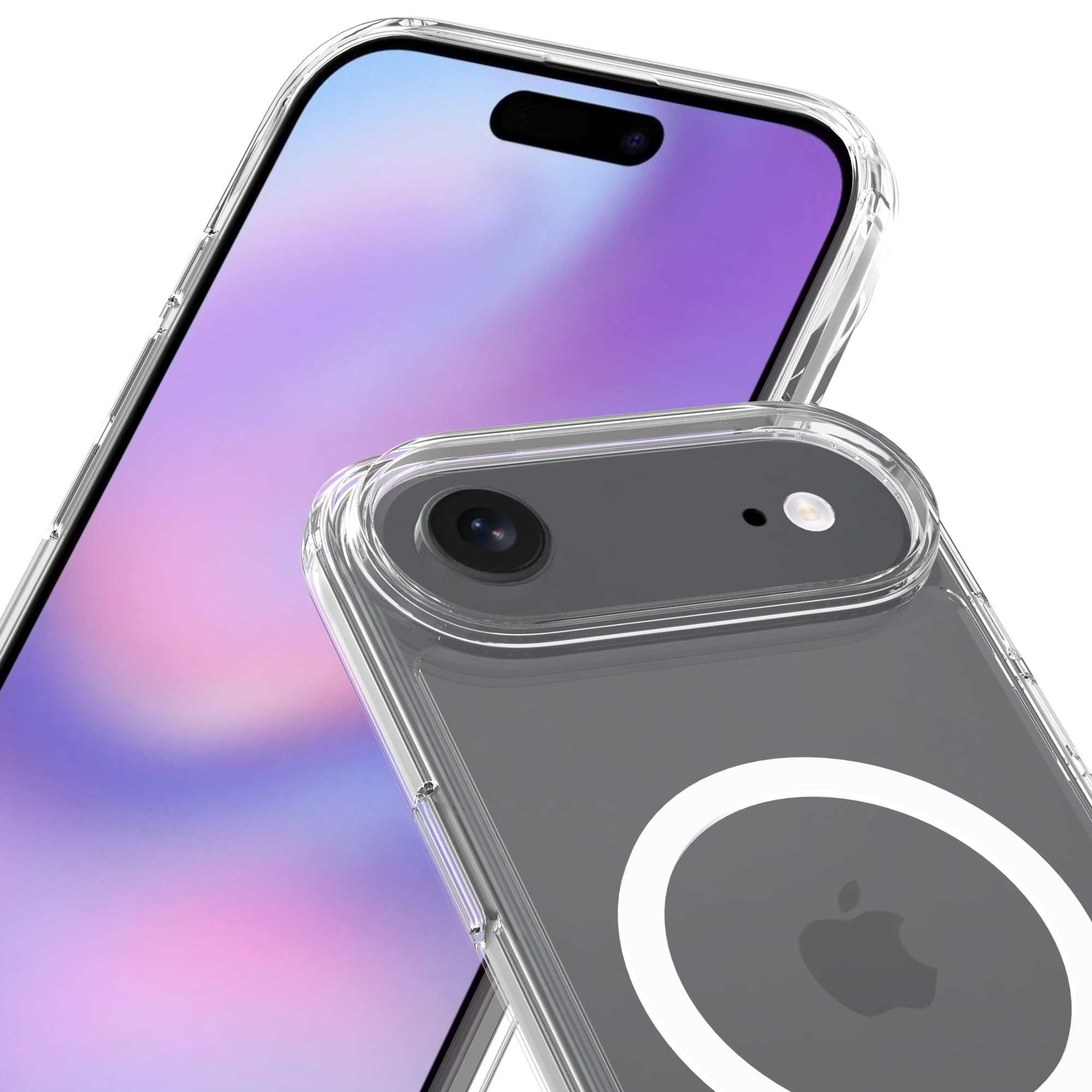 iPhone 17 Air MagSafe Hybrid-skal, Genomskinlig