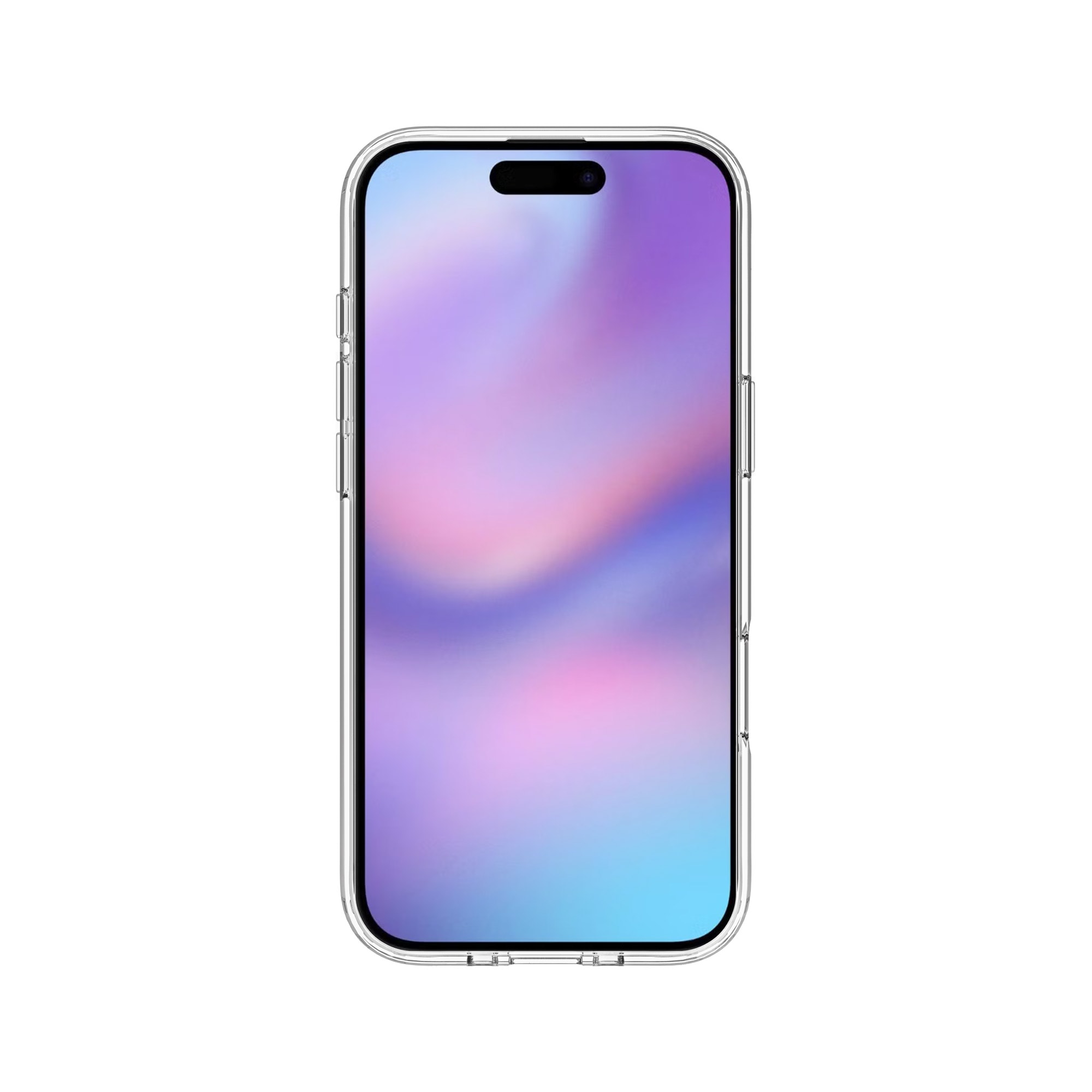iPhone 17 Air Crystal Hybrid-skal, Genomskinlig