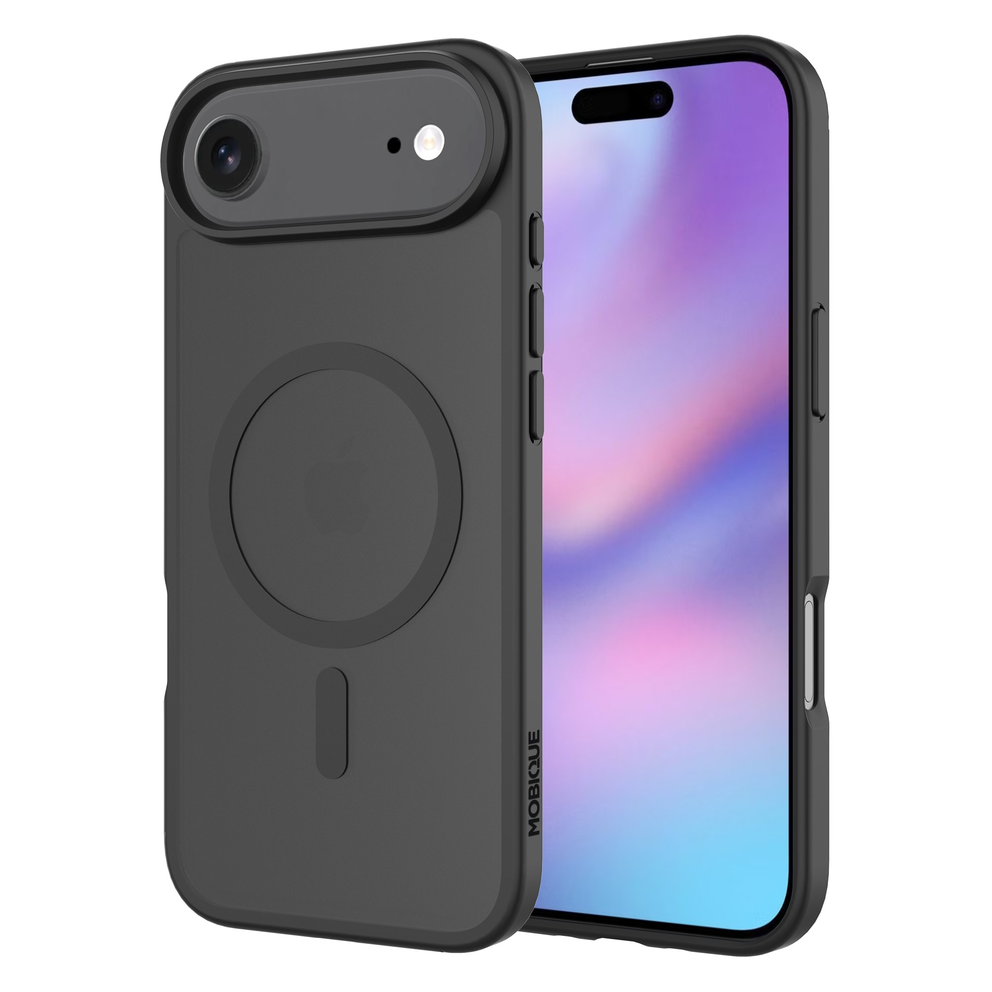 iPhone 17 Air Hybrid-skal Magnetisk, Frosted Black