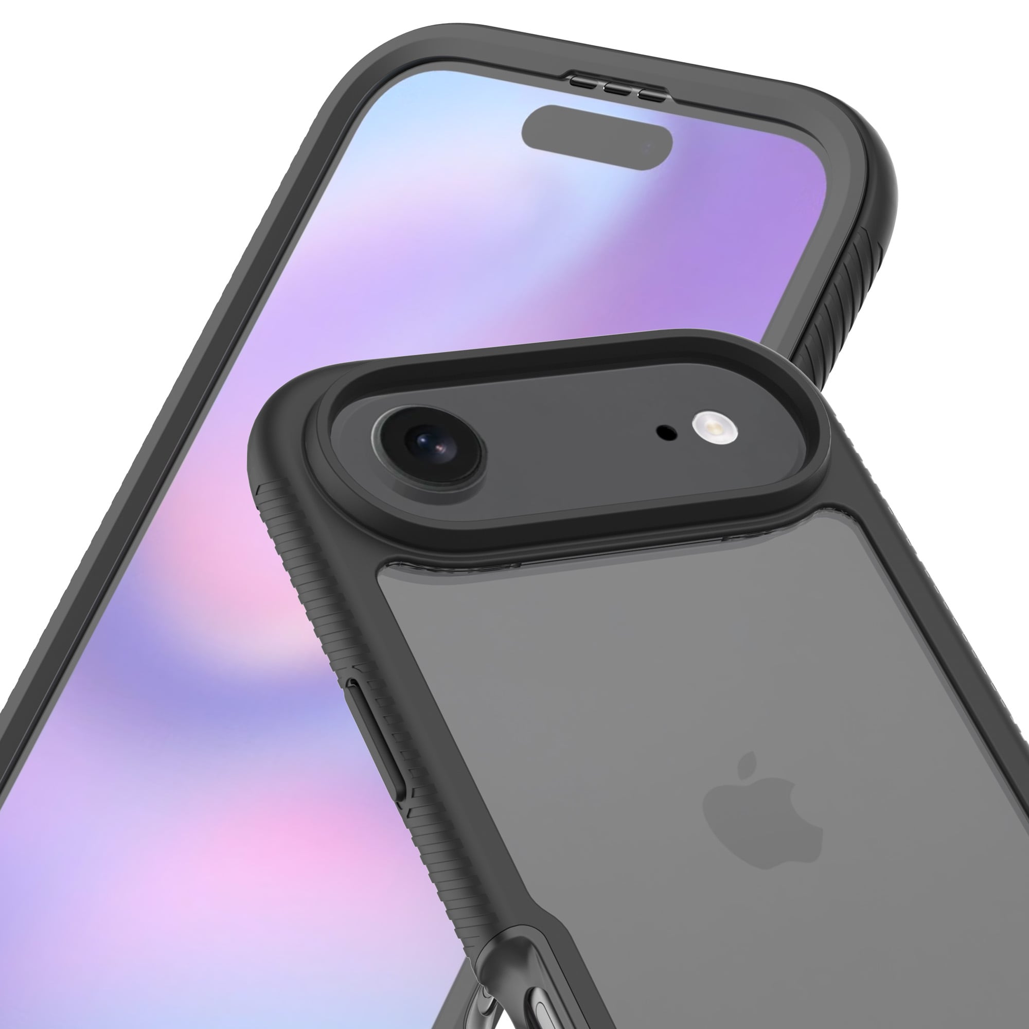 iPhone 17 Air Mobilskal Full Protection, Svart/transparent