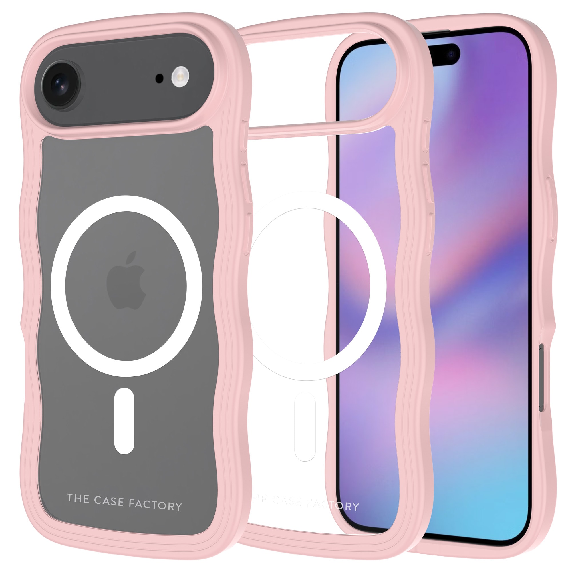 iPhone Air The Wave Magnetic Case Rosa