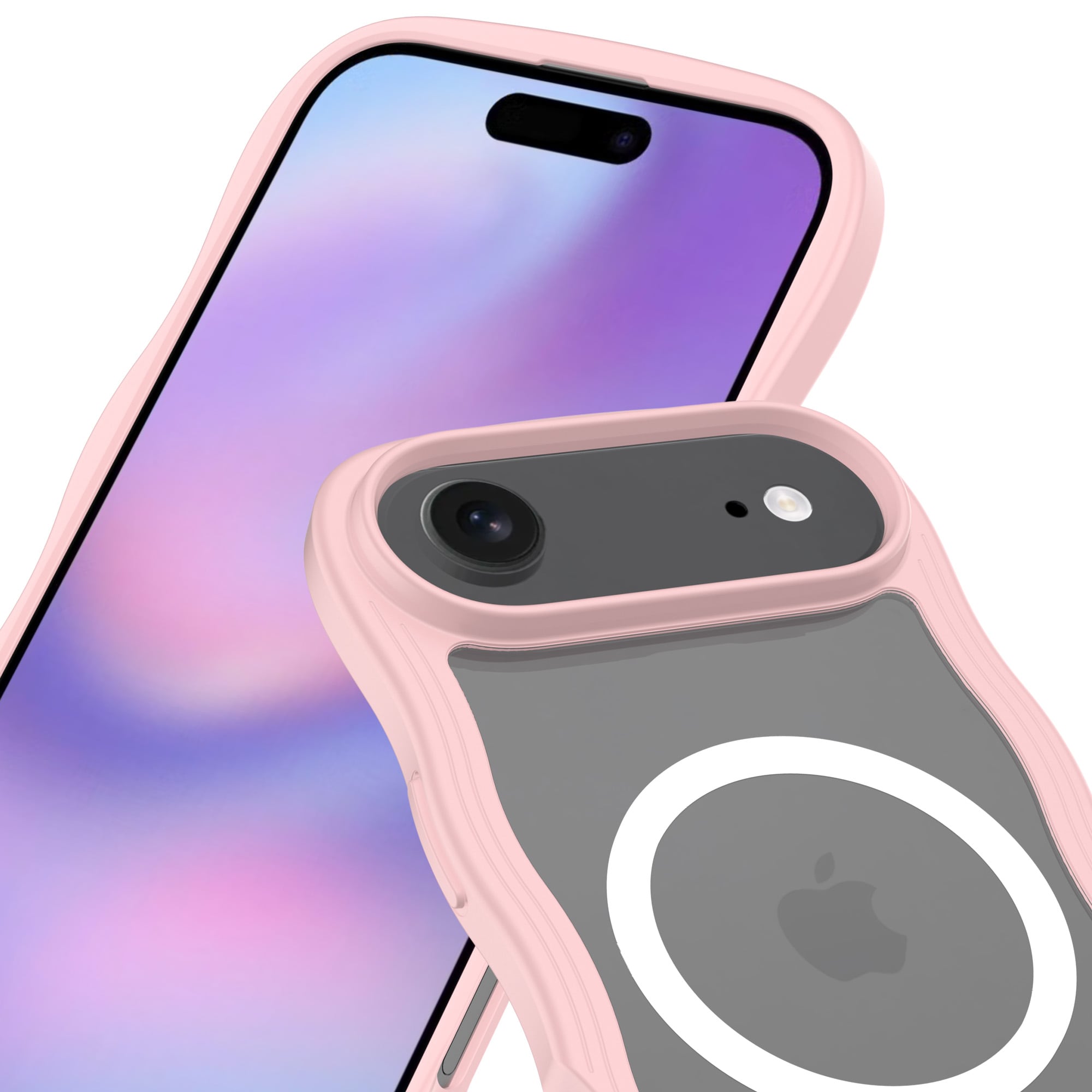 iPhone Air The Wave Magnetic Case Rosa
