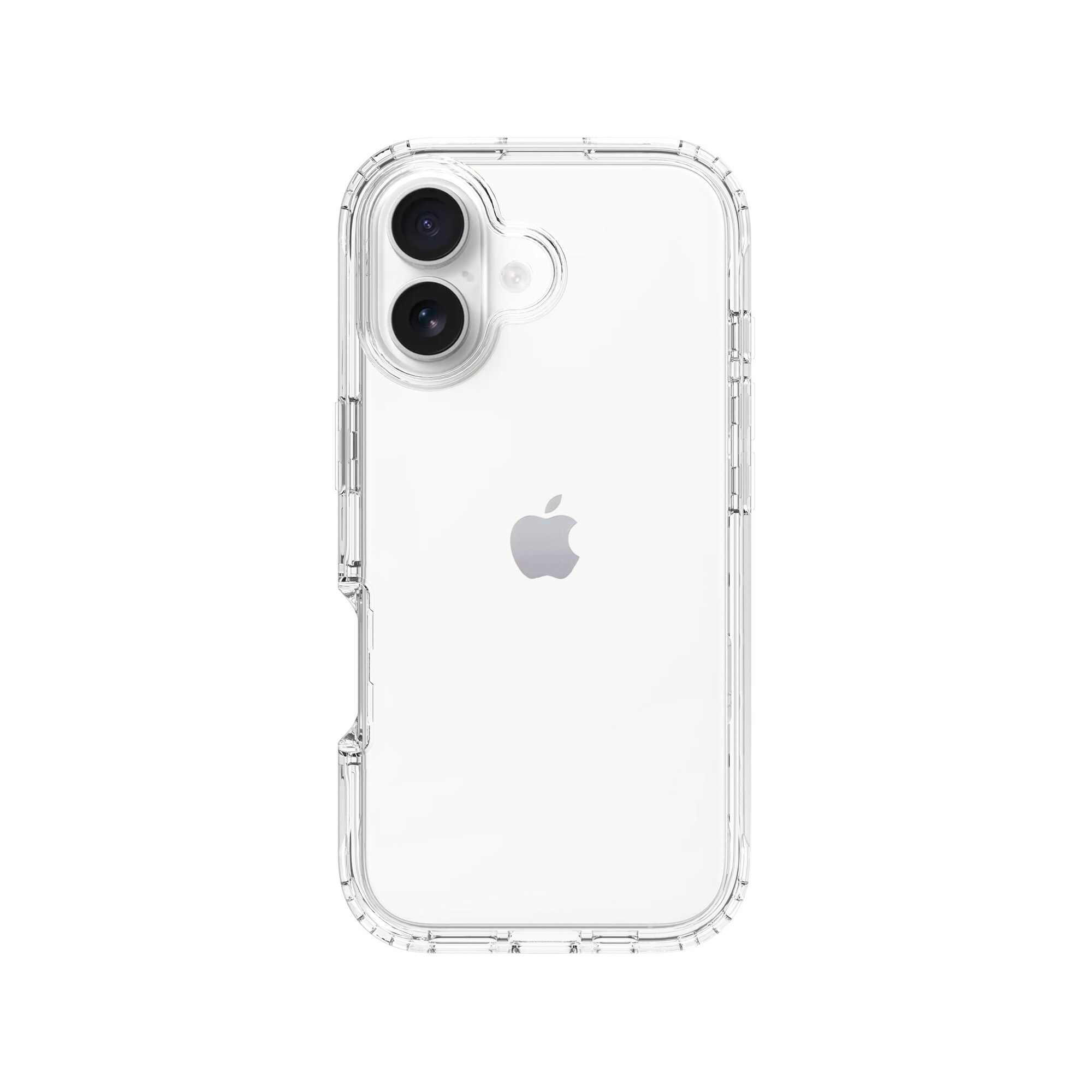 iPhone 17 Stöttåligt mobilskal med skyddsram, Genomskinlig