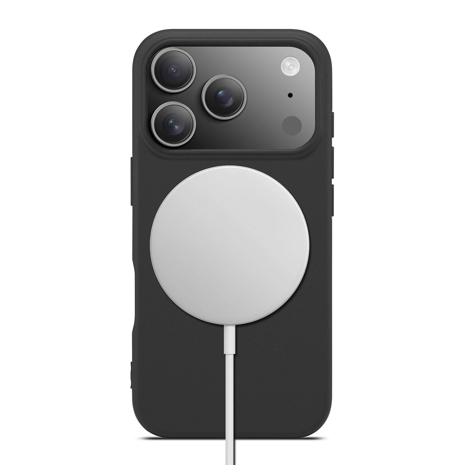 iPhone 17 Pro Max MagSafe Mobilskal i TPU, Svart