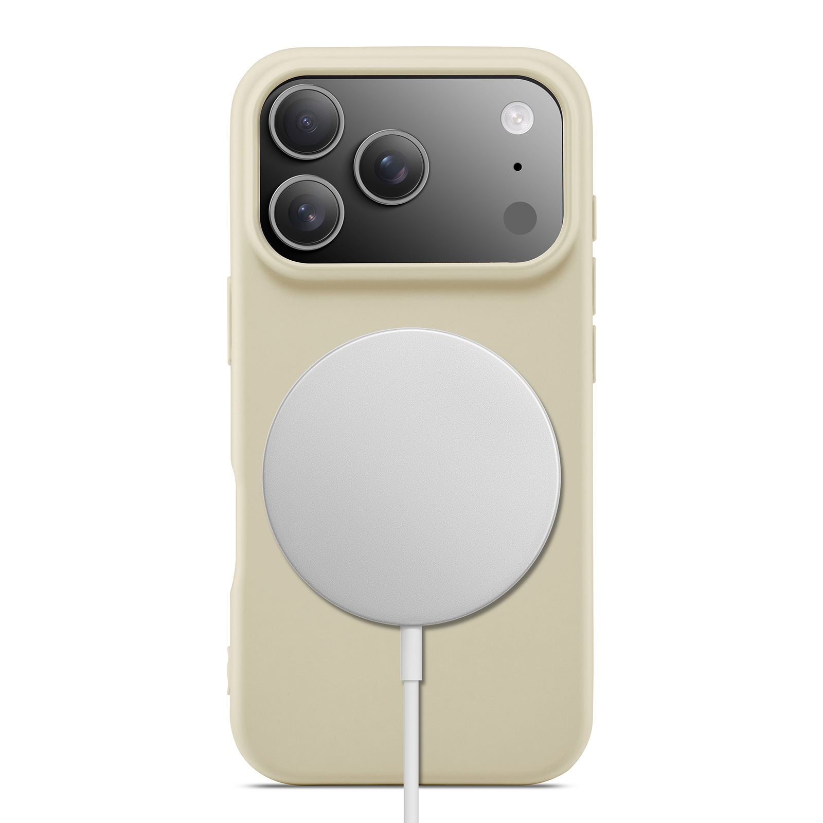 iPhone 17 Pro MagSafe Mobilskal i TPU, Beige