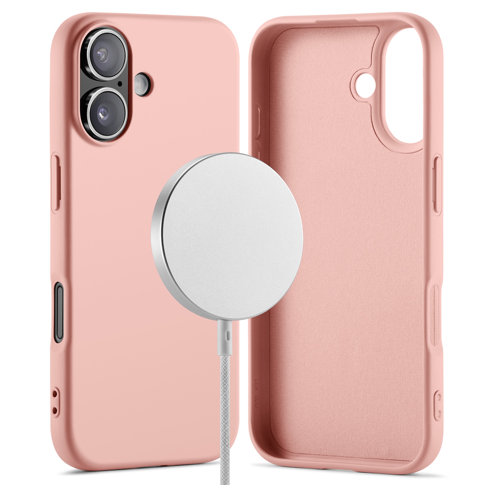 iPhone 17 MagSafe Mobilskal i TPU, Rosa