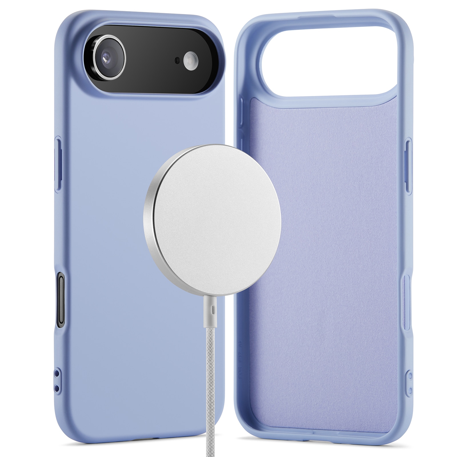 iPhone 17 Air MagSafe Mobilskal i TPU, Lila