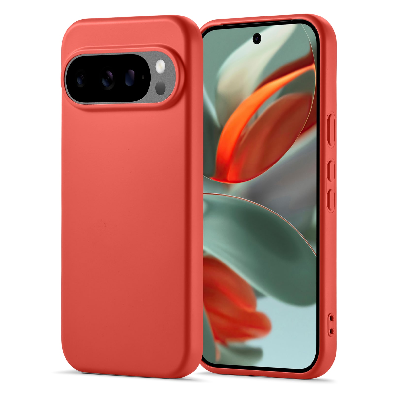 Google Pixel 10 Pro XL Mobilskal i TPU, Röd