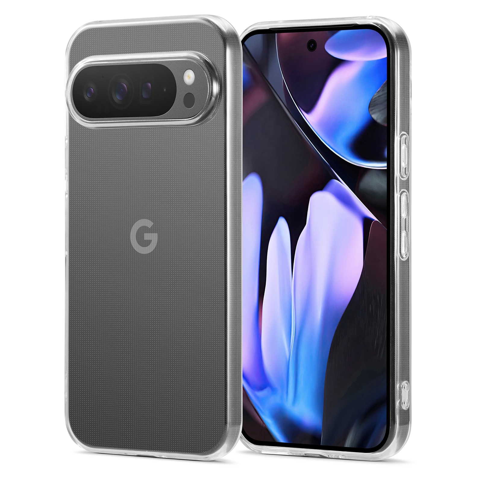 Google Pixel 10 TPU-skal, Genomskinlig
