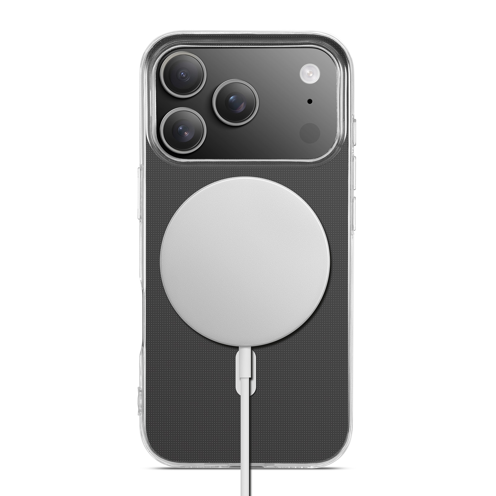 iPhone 17 Pro Max MagSafe-skal i TPU, Genomskinlig