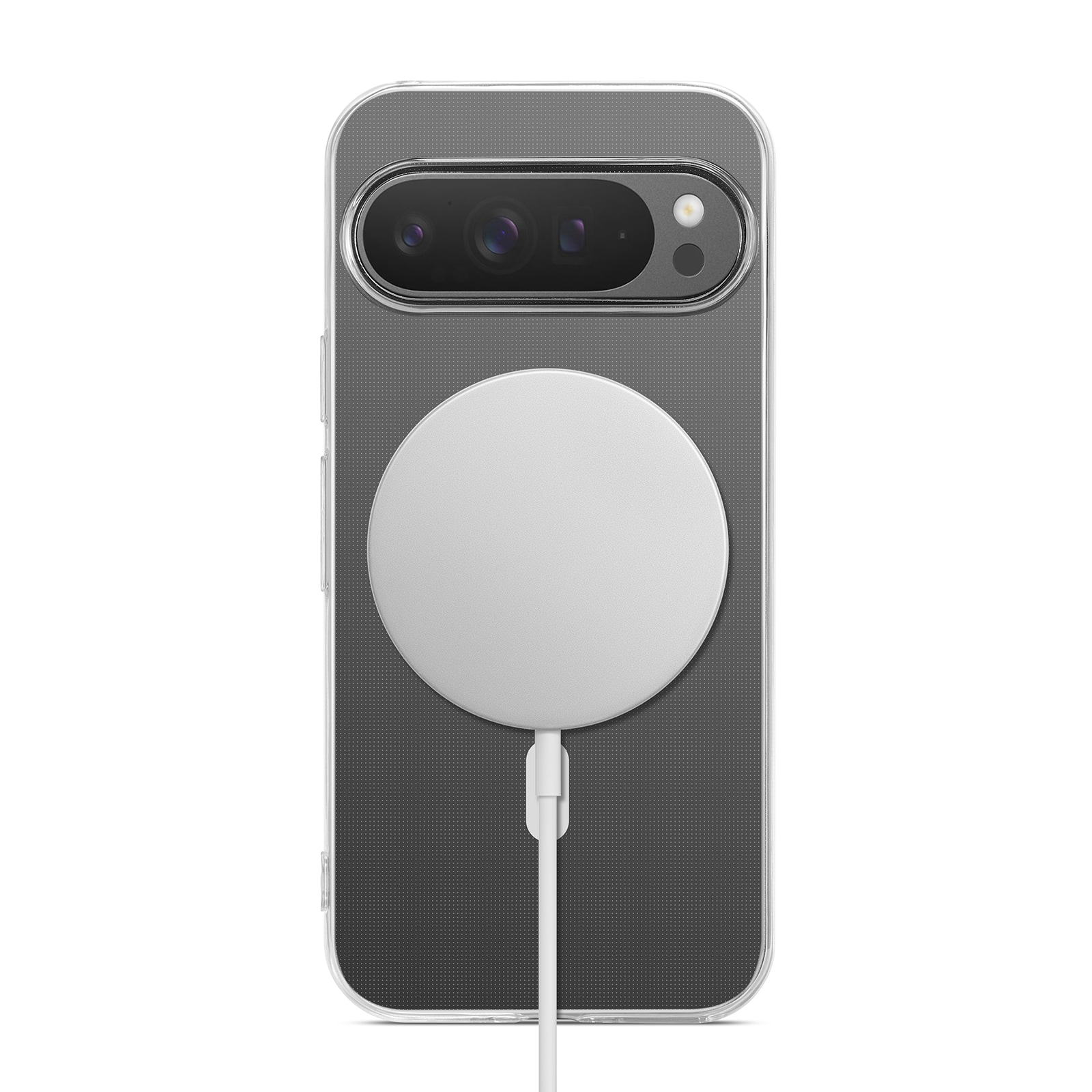 Google Pixel 10 Pro XL MagSafe-skal i TPU, Genomskinlig