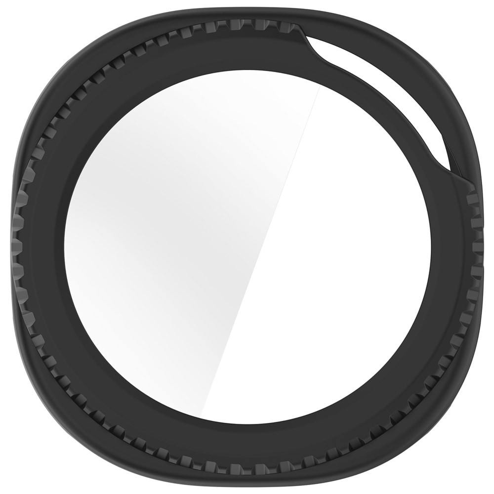 Samsung Galaxy Watch 8 Classic Heltäckande skal med inbyggt skärmskydd, Svart