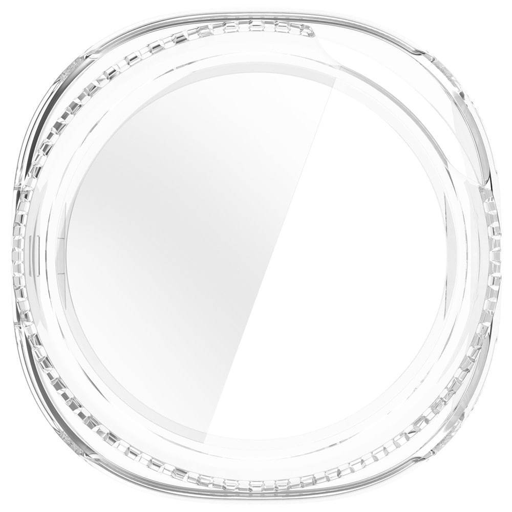 Samsung Galaxy Watch 8 Classic Heltäckande skal med inbyggt skärmskydd, Genomskinlig