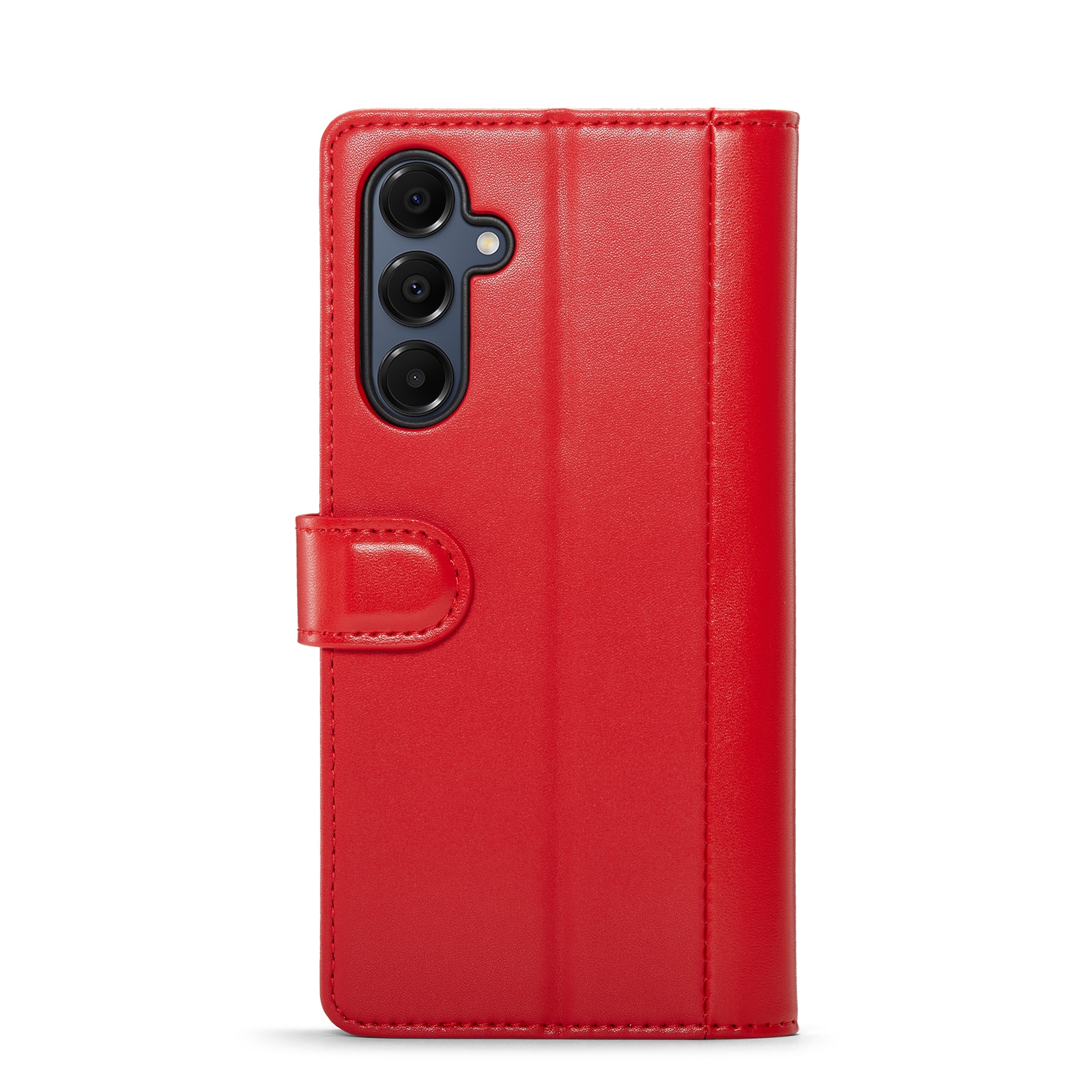 Samsung Galaxy A16 Plånboksfodral i Äkta Läder, Röd