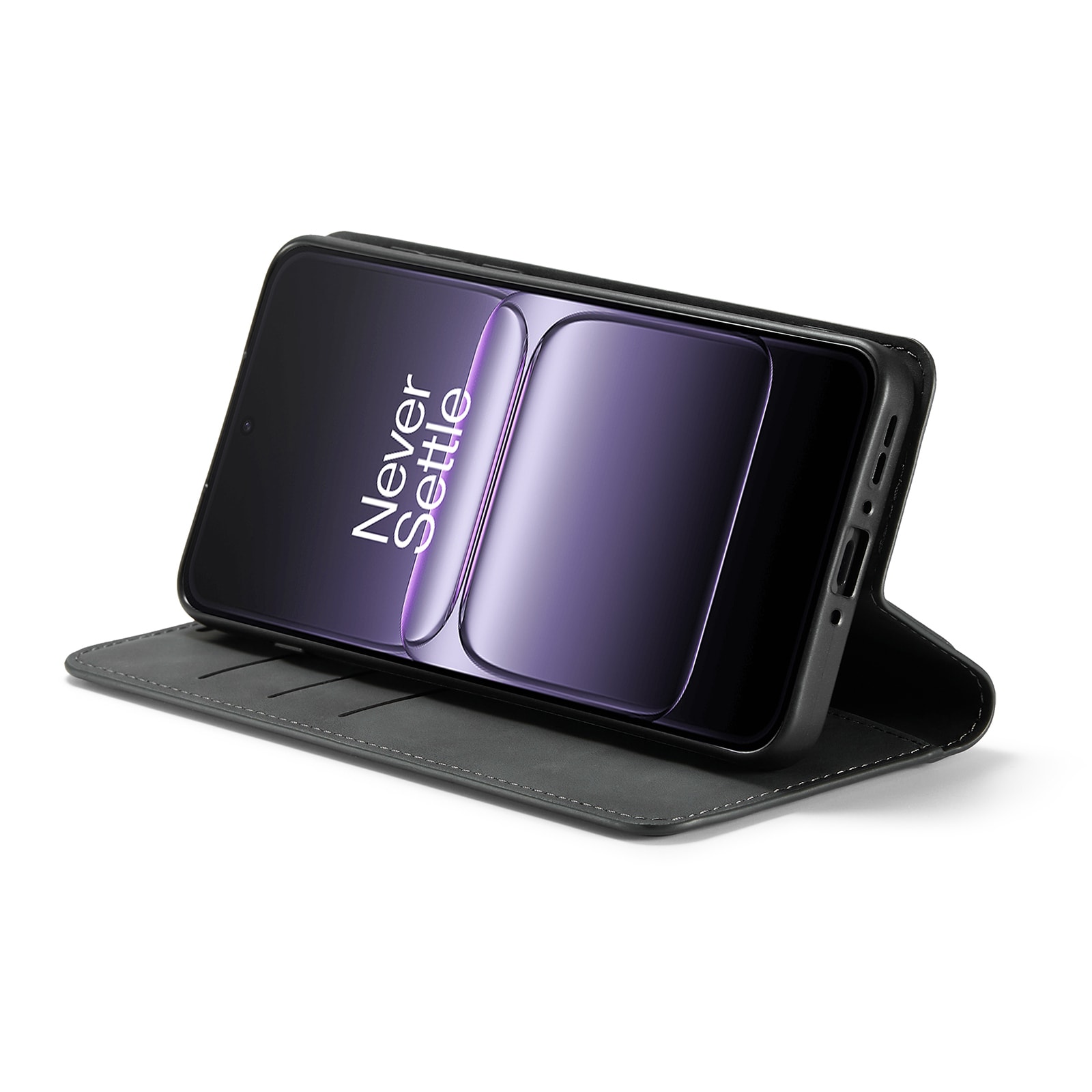  OnePlus Nord CE5 Slimmat fodral med kortfack, Svart