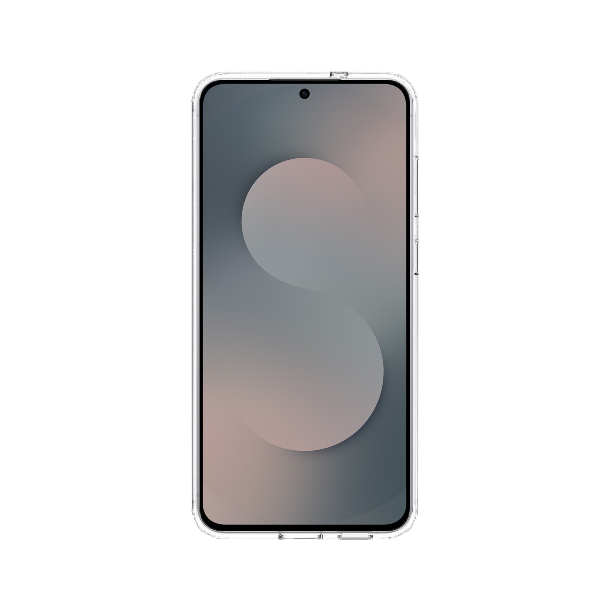 Samsung Galaxy S25 FE Crystal Hybrid-skal, Genomskinlig