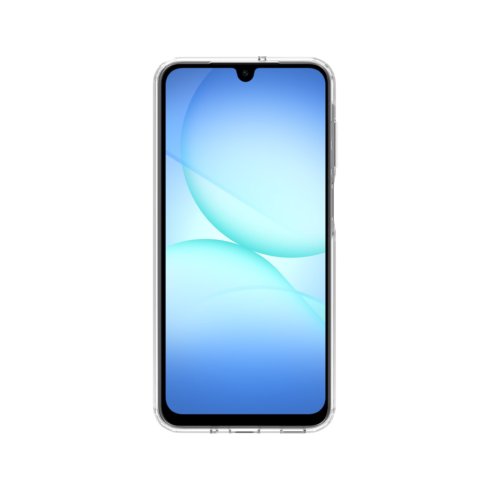 Samsung Galaxy A17 Crystal Hybrid-skal, Genomskinlig