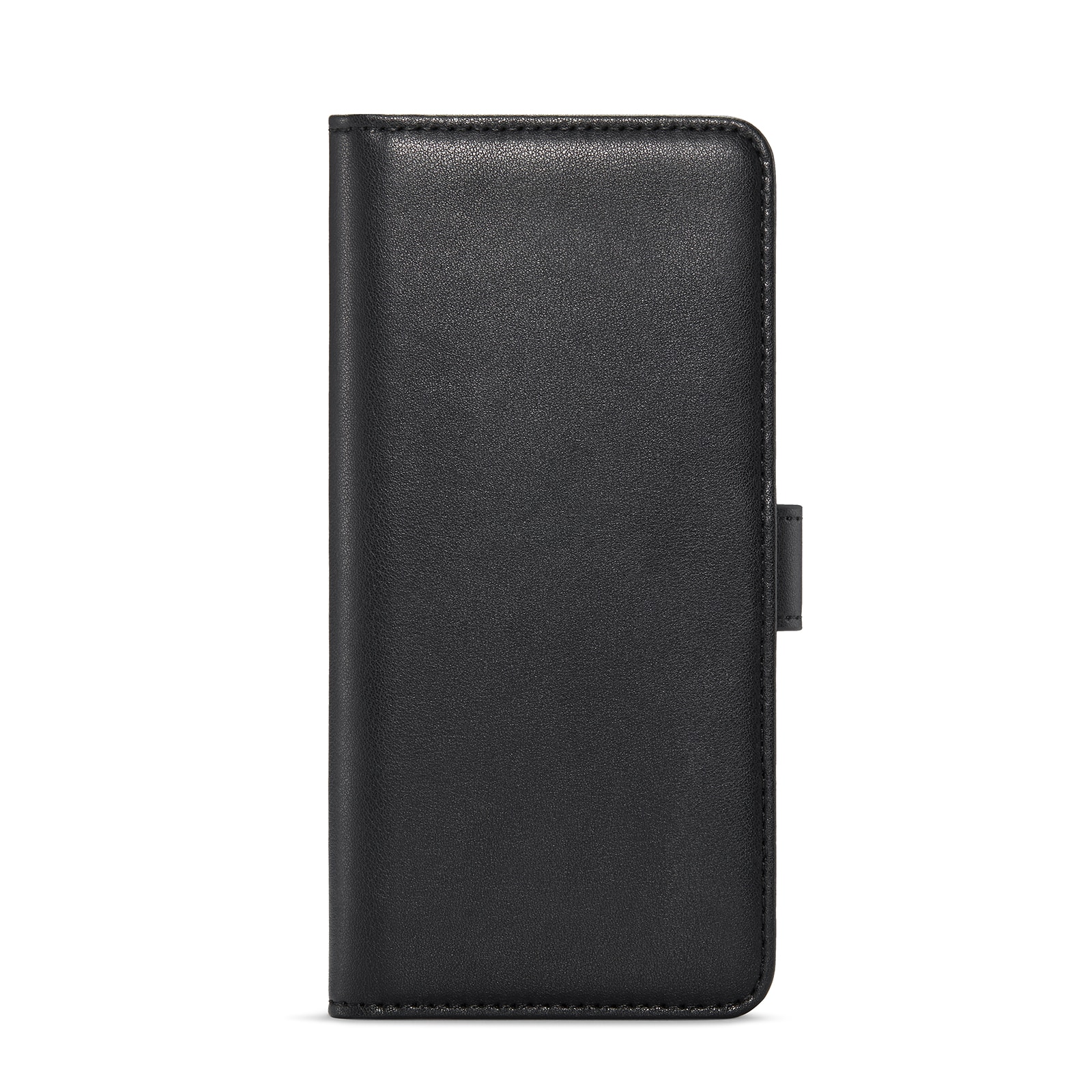 Samsung Galaxy S25 FE Plånboksfodral i Äkta Läder, Svart