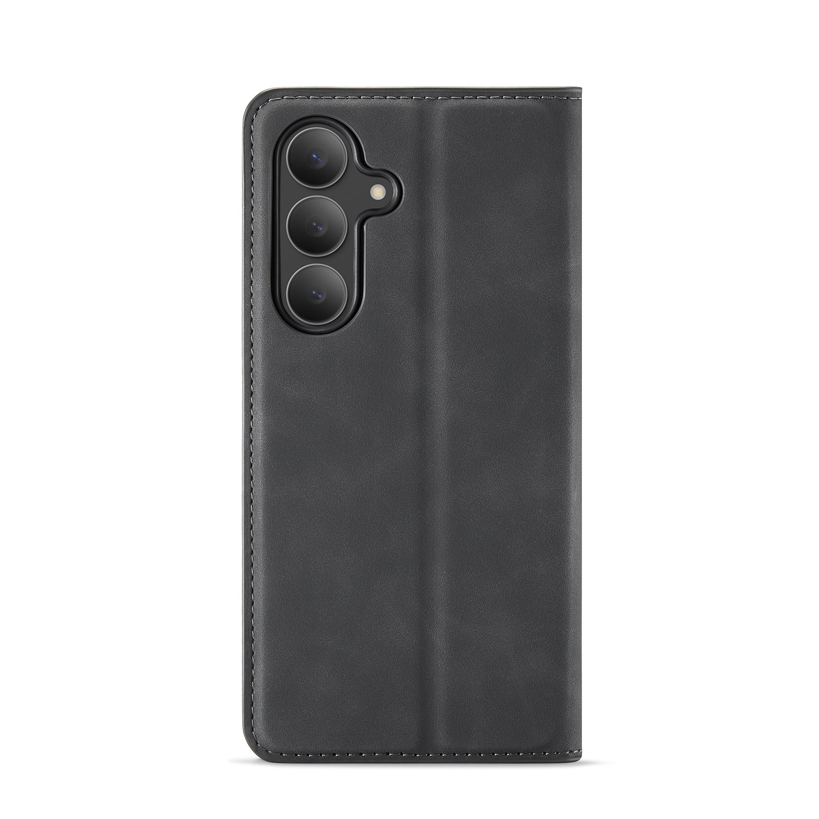 Samsung Galaxy S25 FE Slimmat fodral med kortfack, Svart