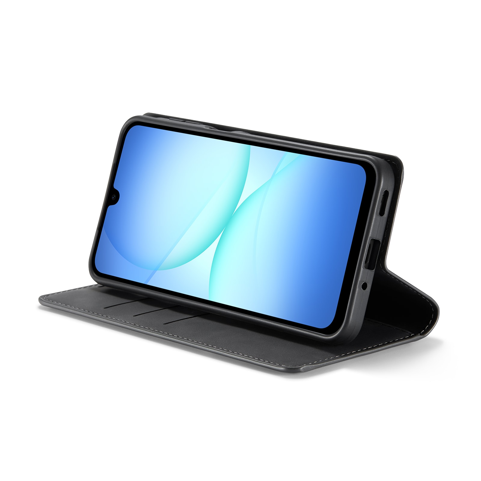  OnePlus 15 Slimmat fodral med kortfack, Svart