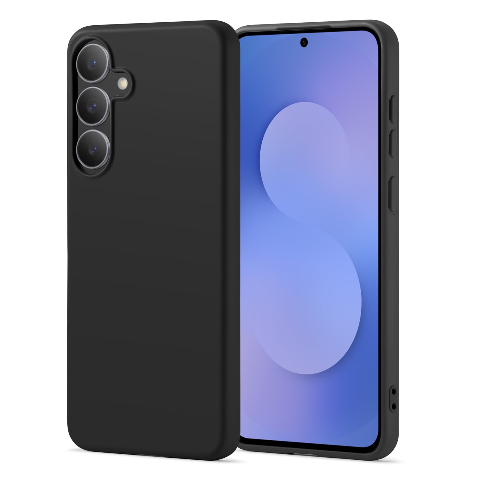 Samsung Galaxy S25 FE Mobilskal i TPU, Svart