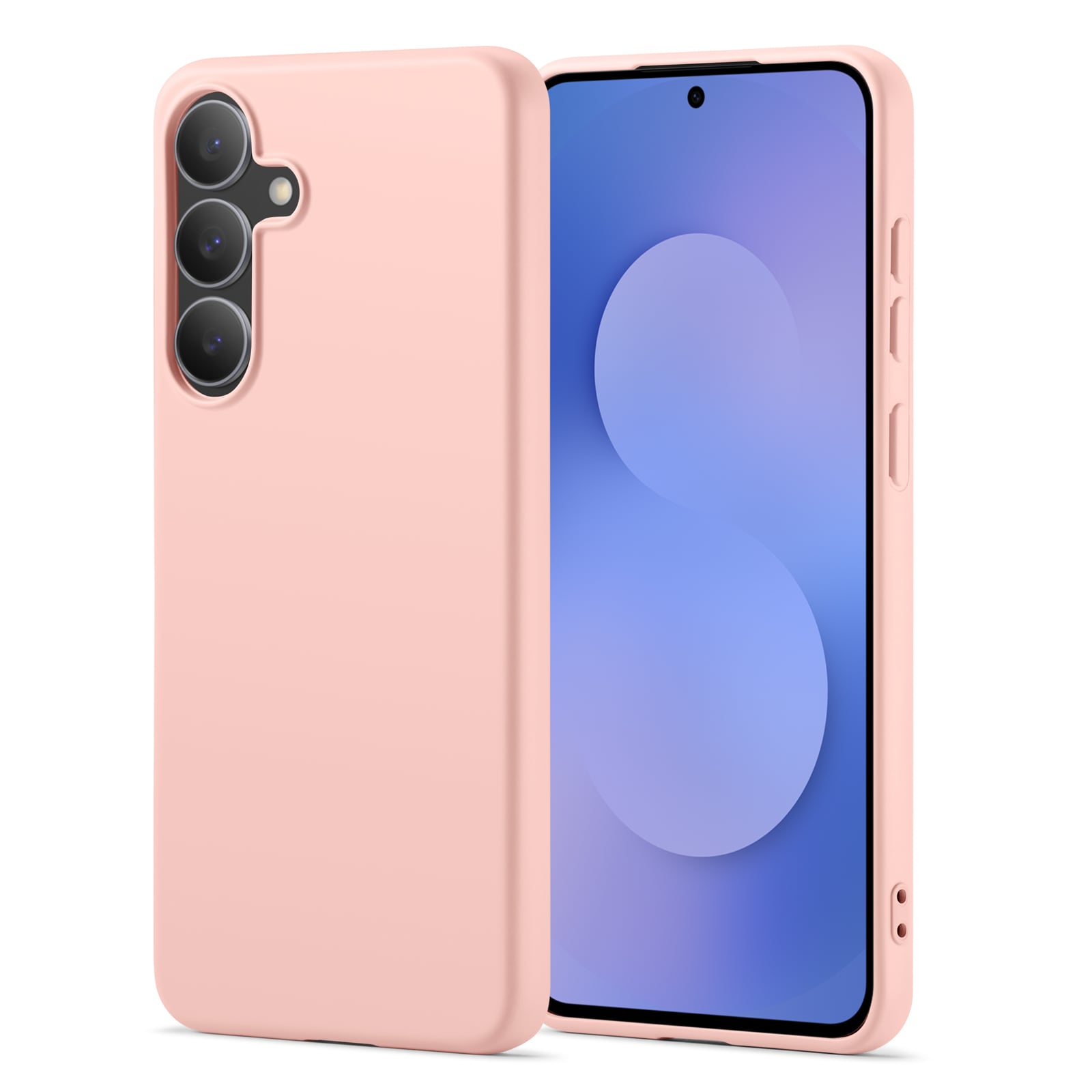 Samsung Galaxy S25 FE Mobilskal i TPU, Rosa