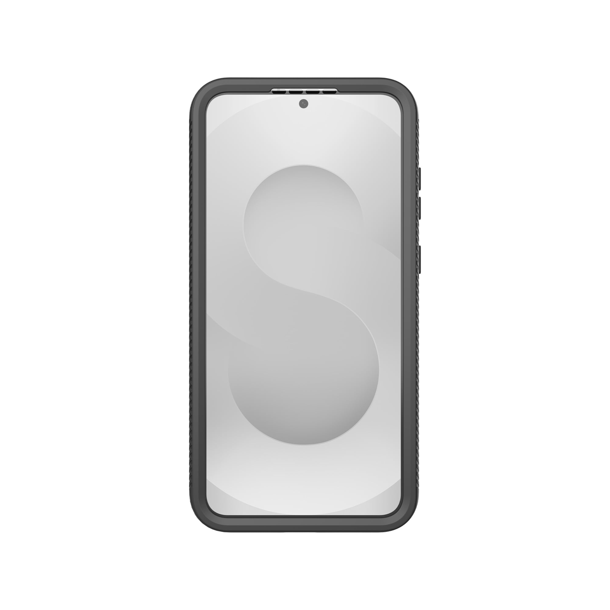 Samsung Galaxy S25 FE Mobilskal Full Protection, Svart/transparent