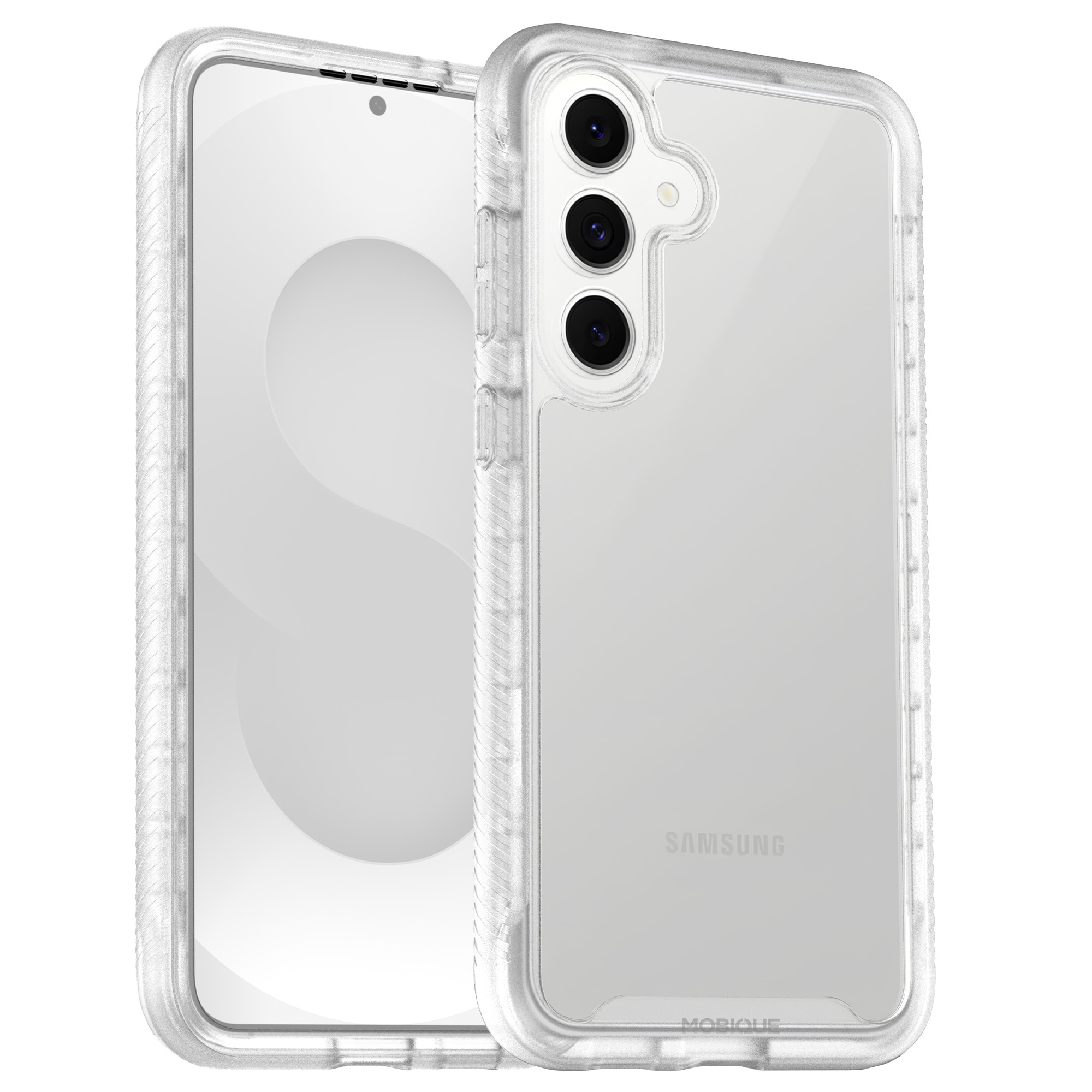 Samsung Galaxy S25 FE Mobilskal Full Protection, Genomskinlig