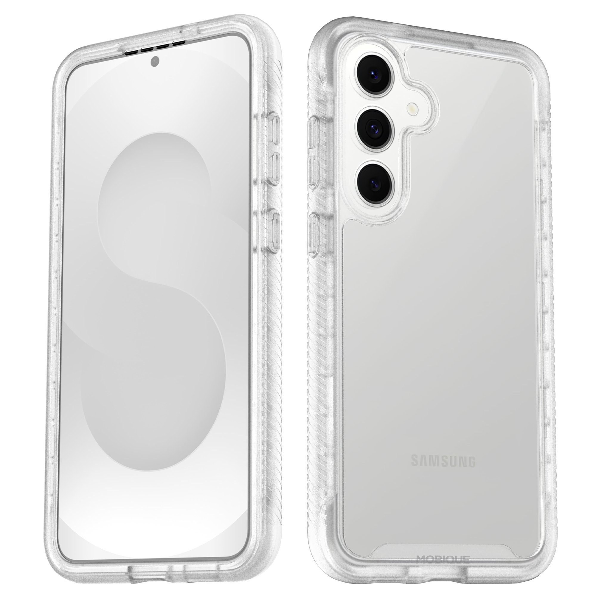 Samsung Galaxy S25 FE Mobilskal Full Protection, Genomskinlig