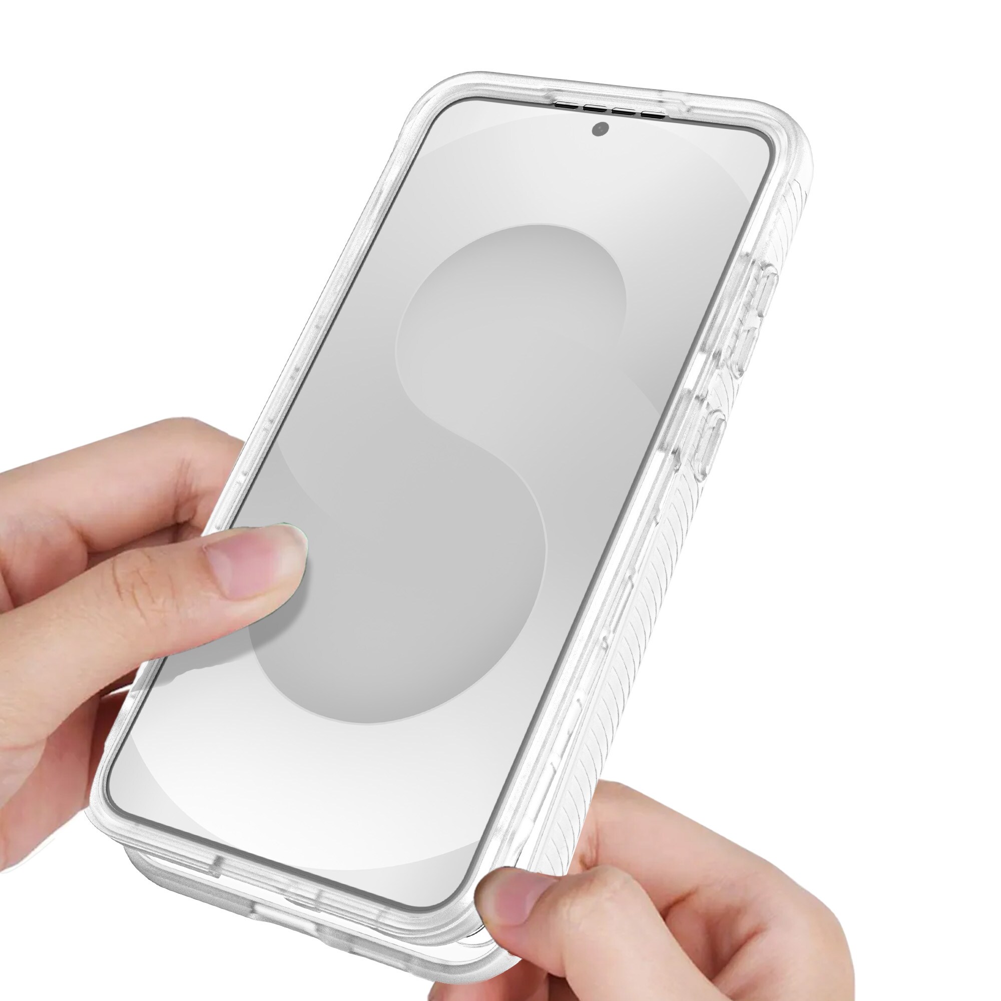 Samsung Galaxy S25 FE Mobilskal Full Protection, Genomskinlig