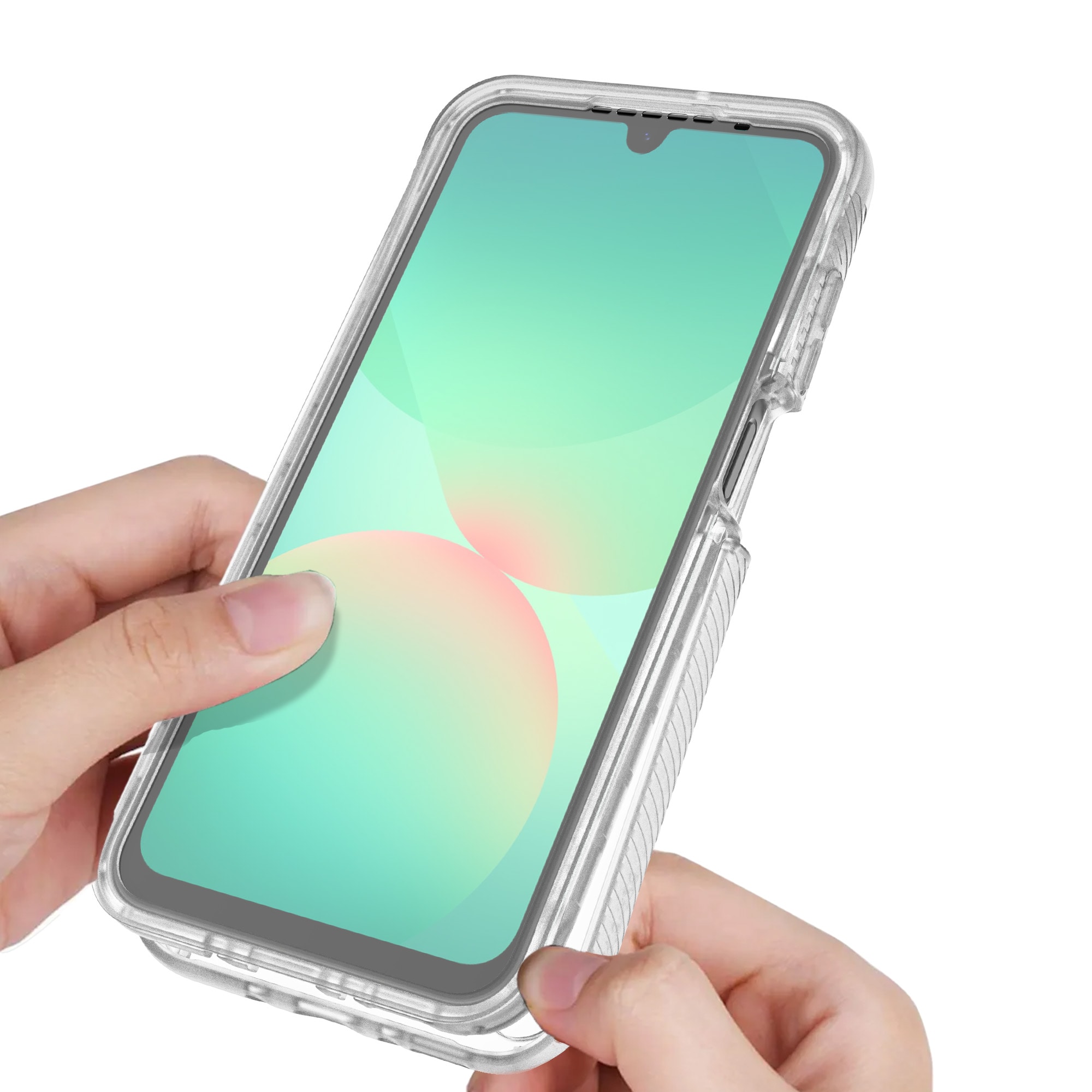 Samsung Galaxy A17 Mobilskal Full Protection, Genomskinlig